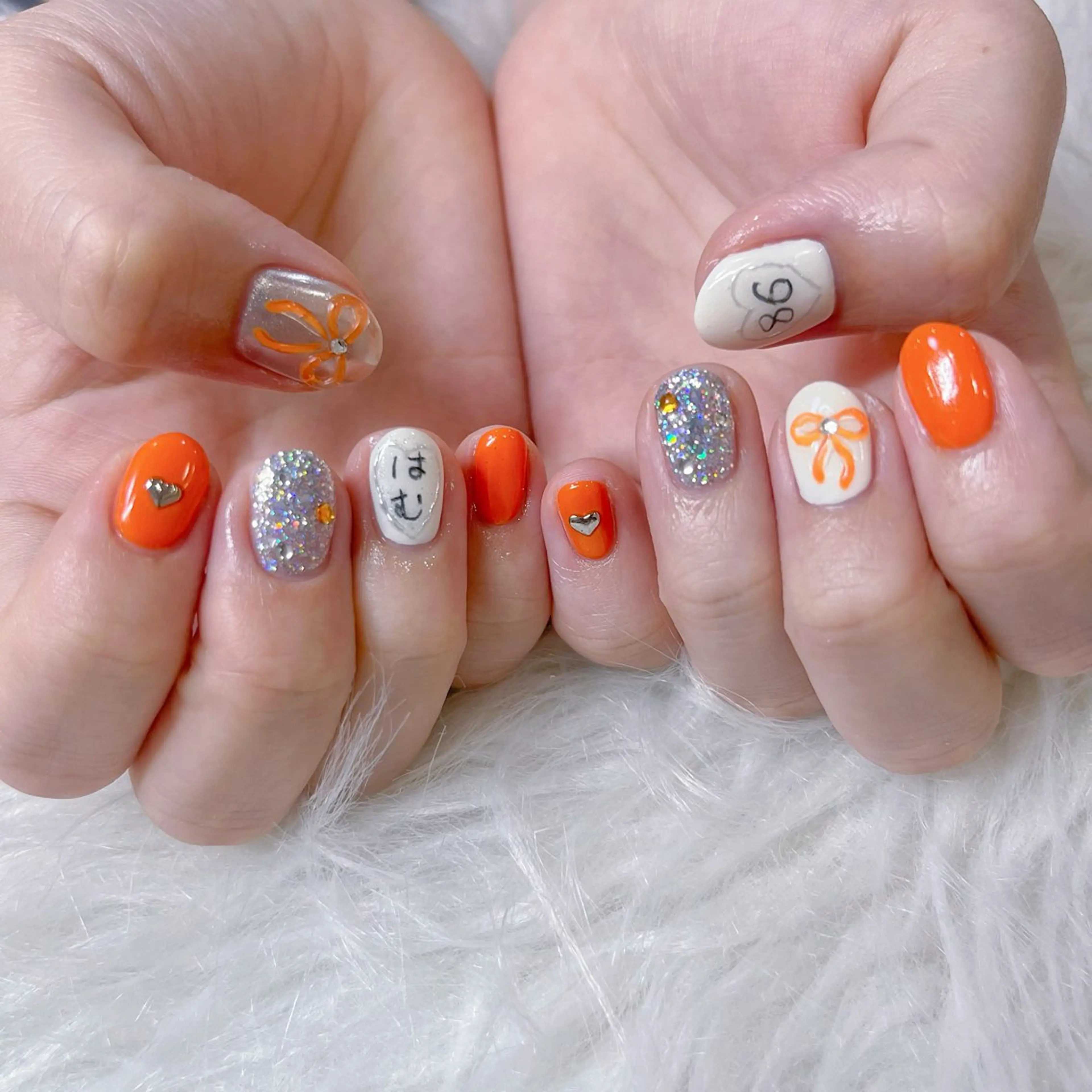 ネイル ハンドネイル Maya 🧊🫧‪のネイルデザイン