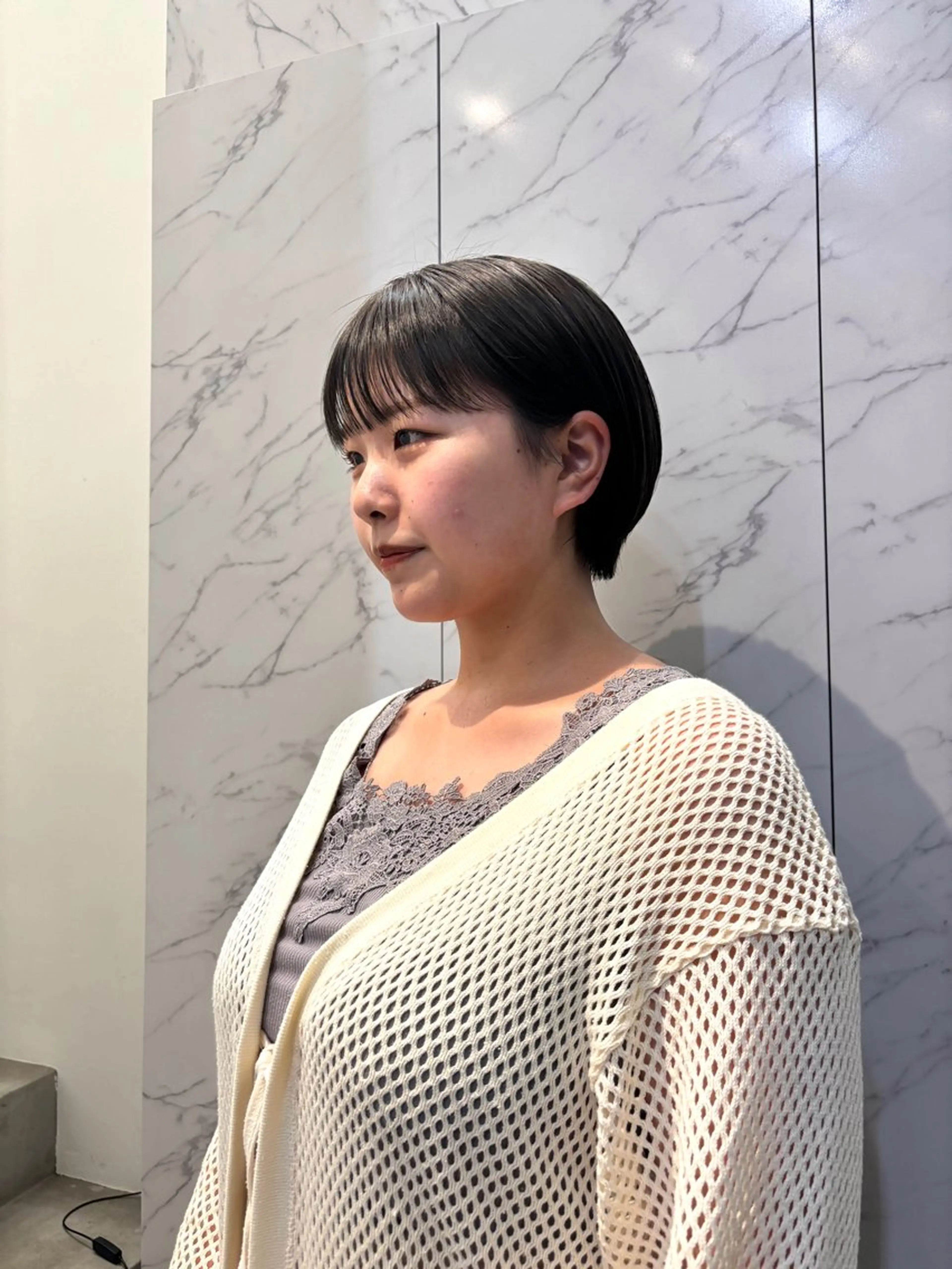 ショート miu /透明感カラーのヘアスタイル