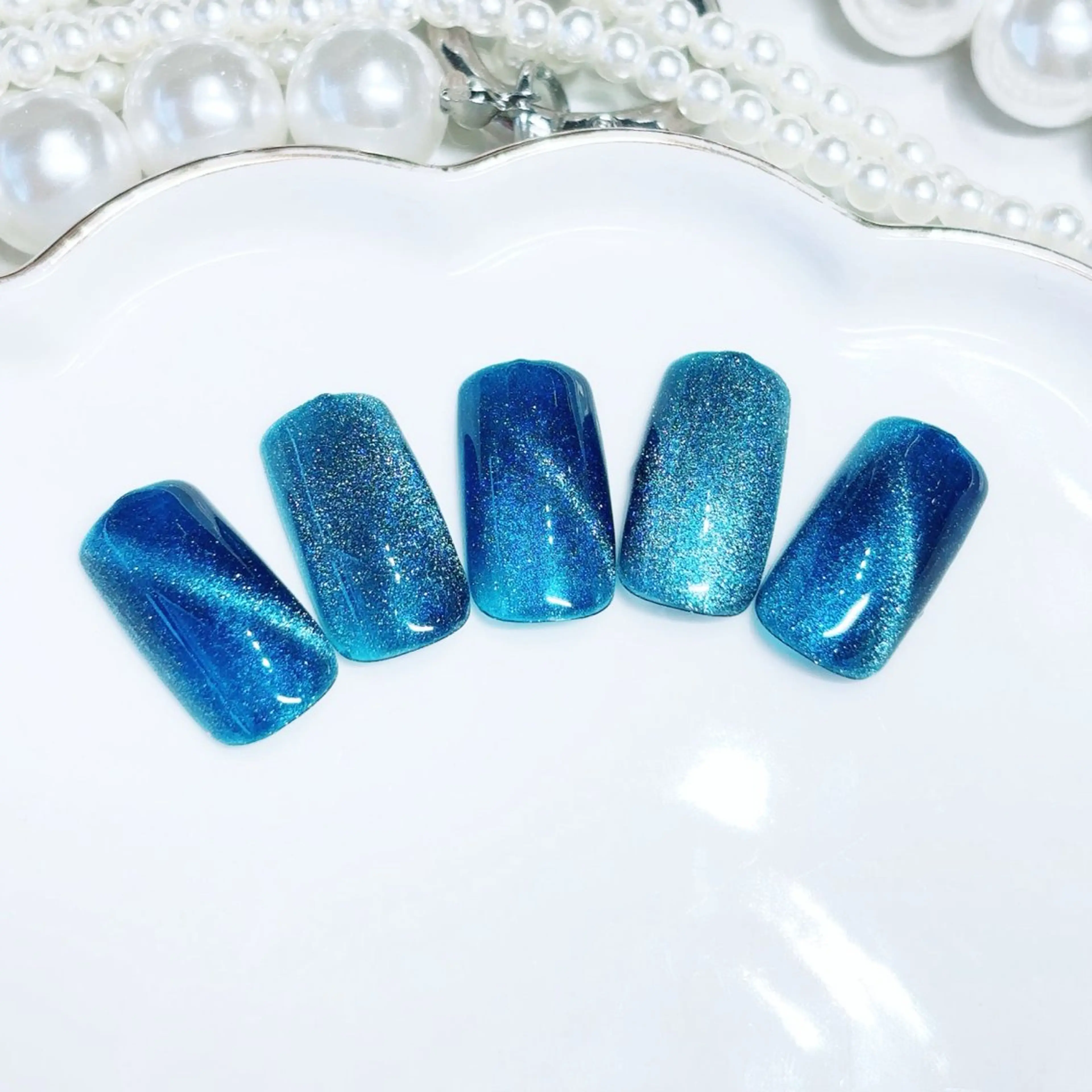 ネイル フットネイル ジェルネイル マグネットネイル パラジェル ハンドネイル 松宮 理歩のネイルデザイン