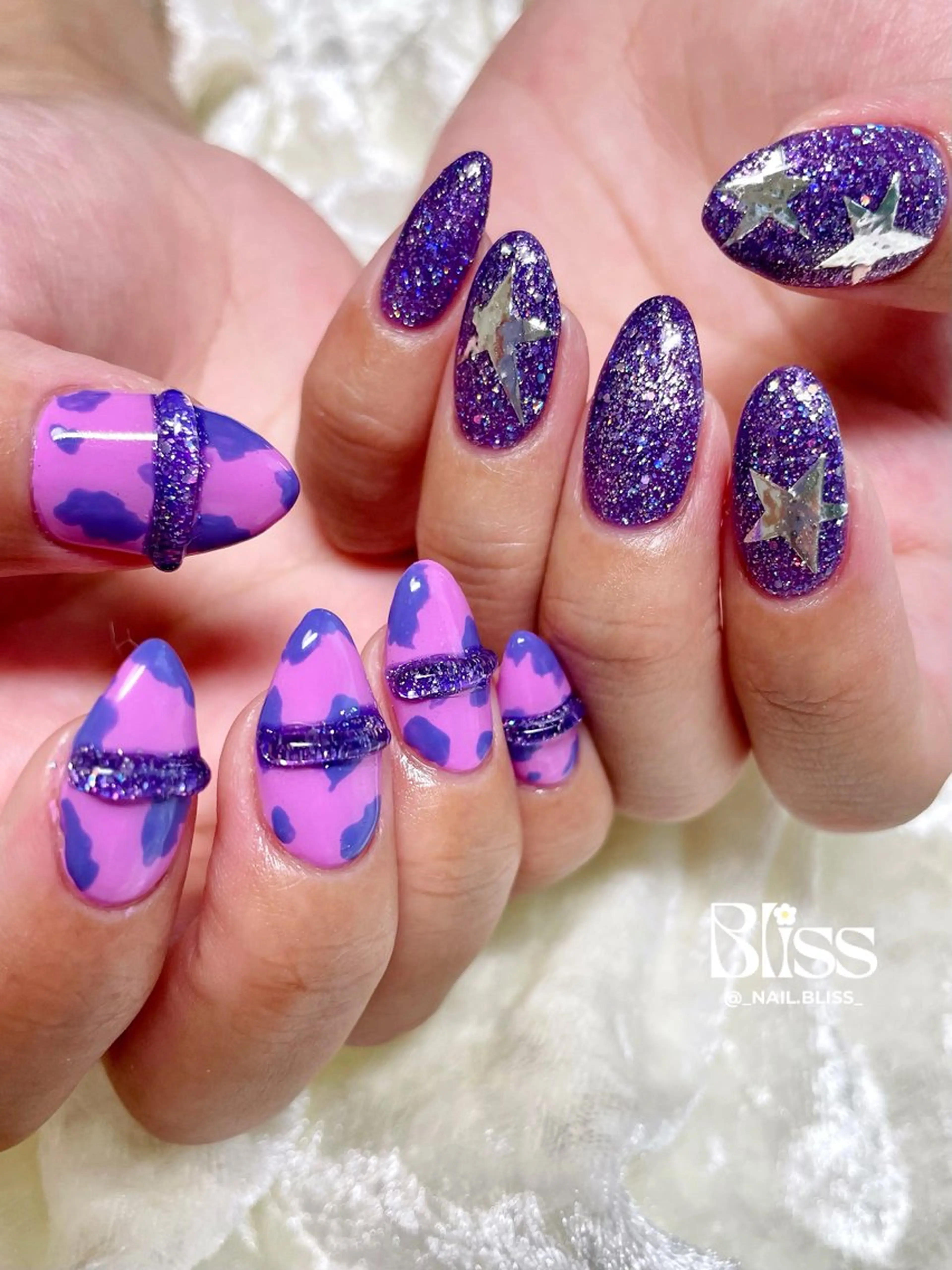 ネイル 持ち込み ハンドネイル NAIL BLISSのネイルデザイン