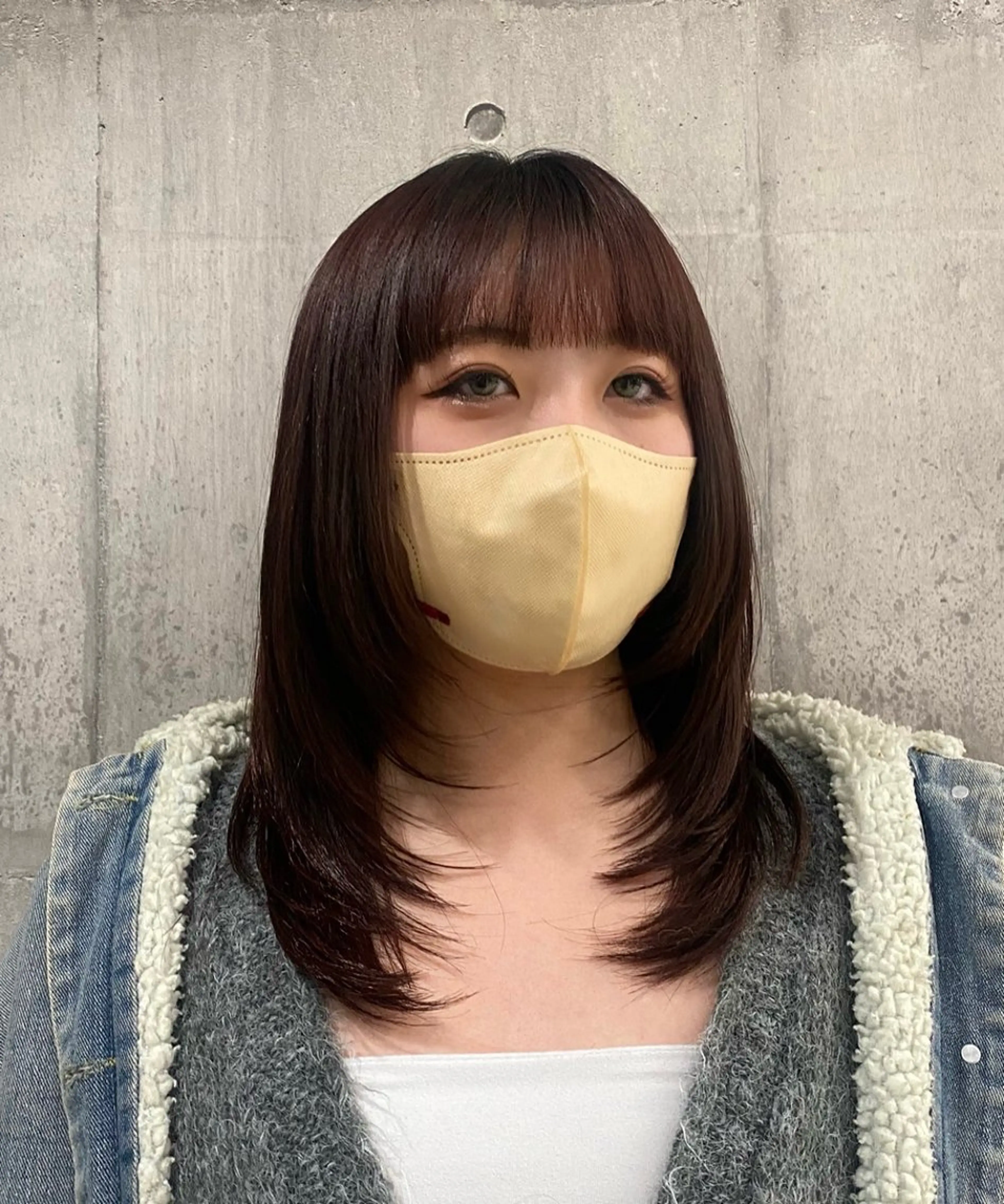 ミディアム カラー ヘアアレンジ メンズ のん🎀ハイトーン/ レイヤーカット🐳のヘアスタイル