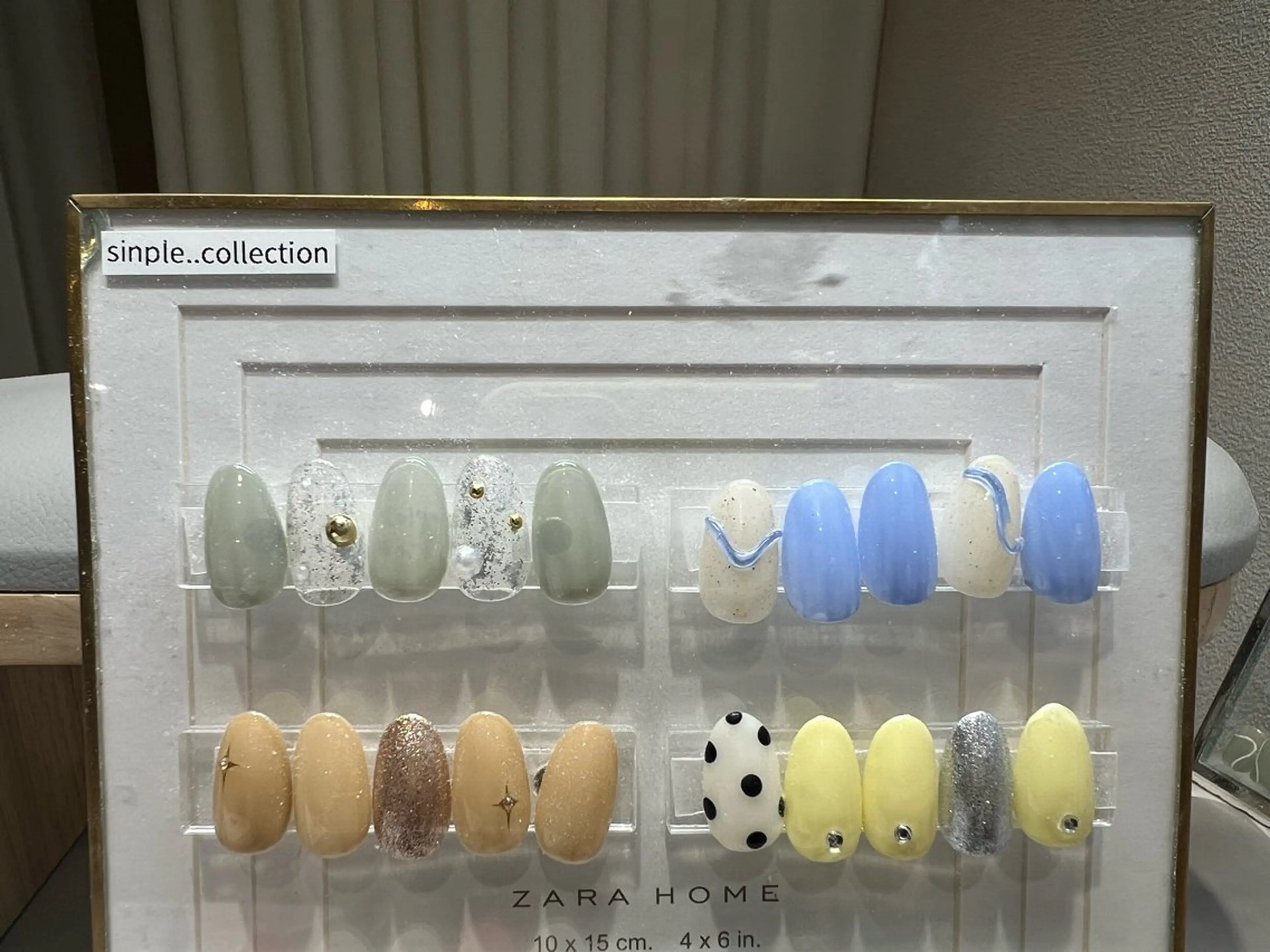 ネイル ハンドネイル ＆robe銀座 🪽tsuki🪽のネイルデザイン