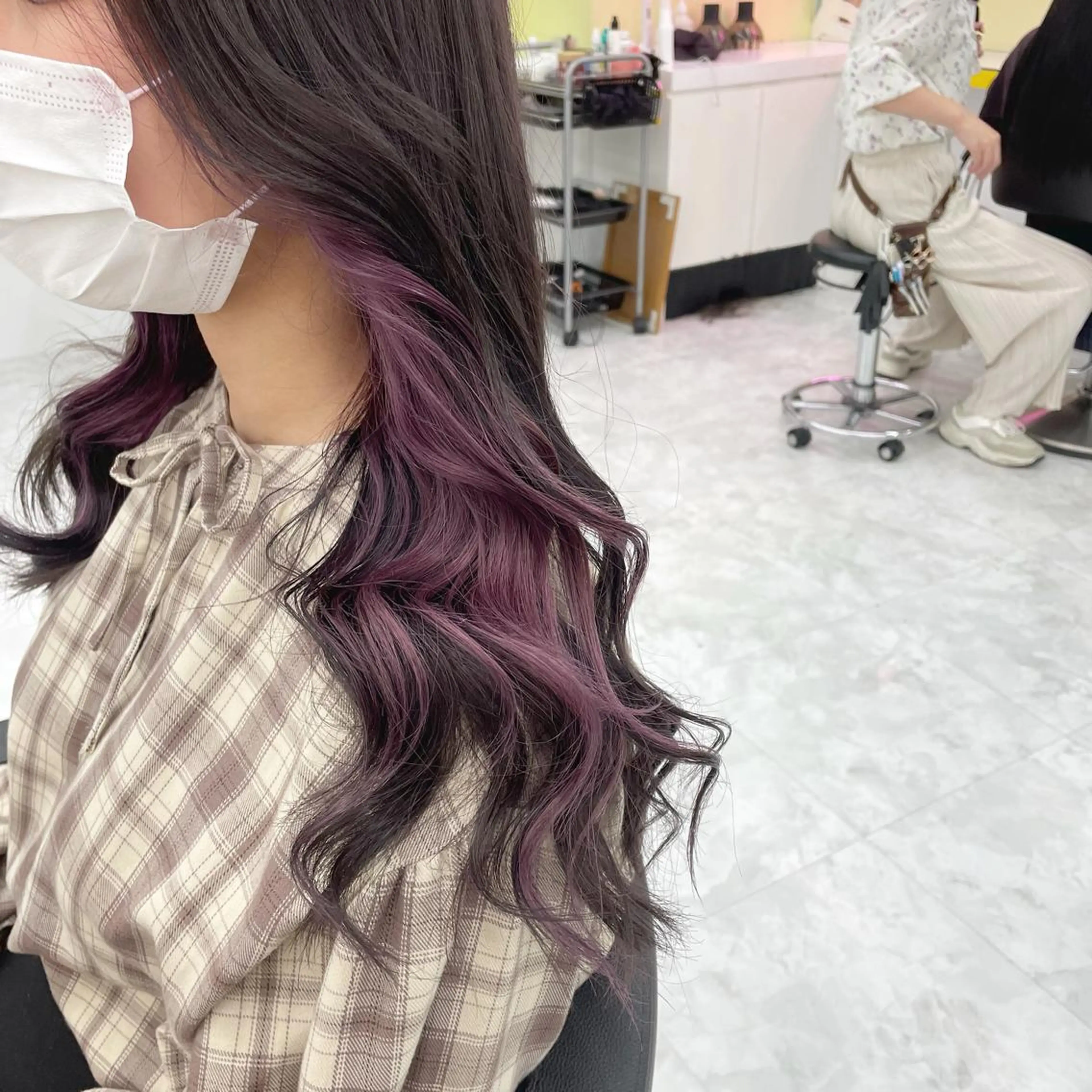 ロング 🤍韓国トレンド ヘア🤍miku🤍のヘアスタイル