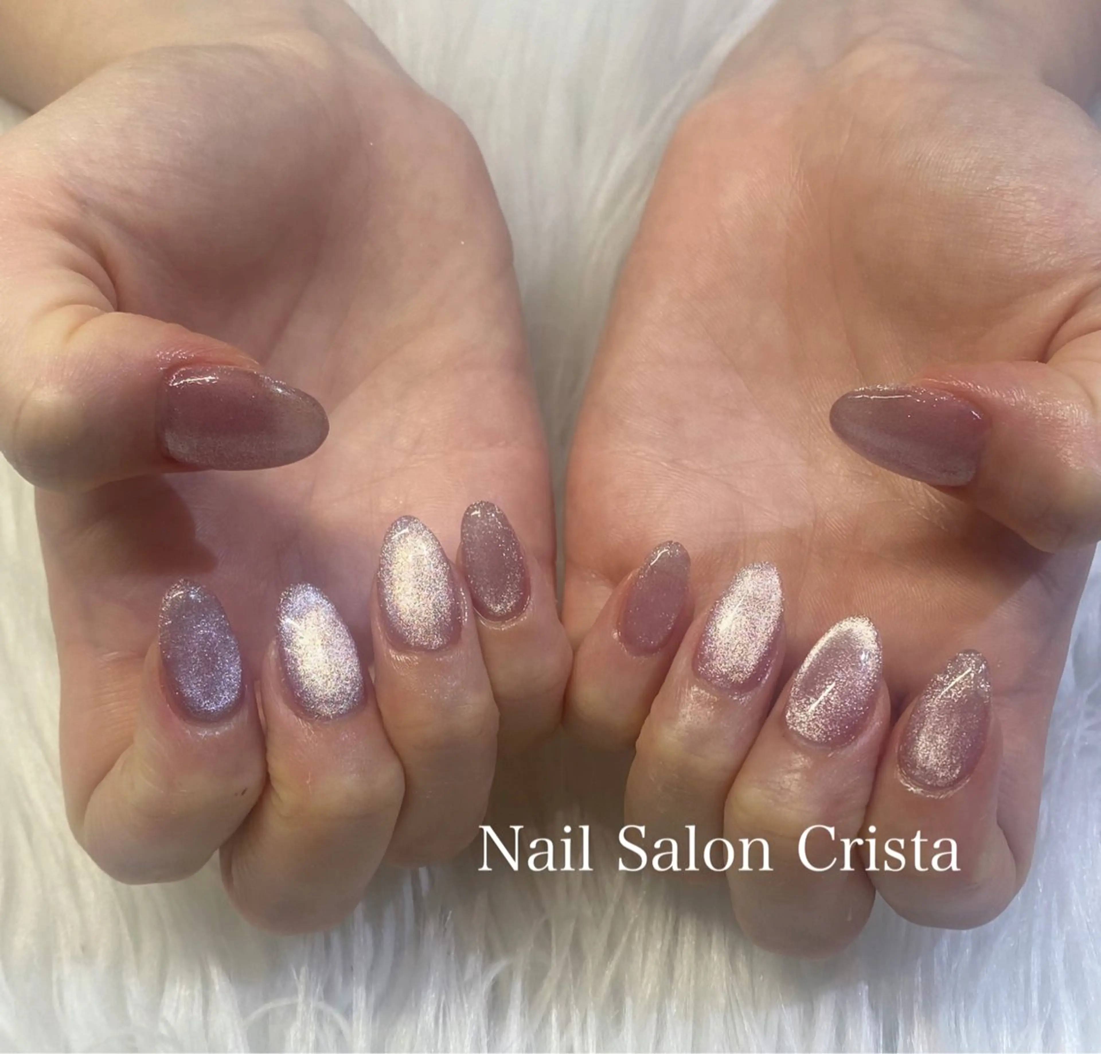 ネイル ジェルネイル パラジェル ピンク ハンドネイル CRISTA所属・CRISTA MOMOのネイルデザイン