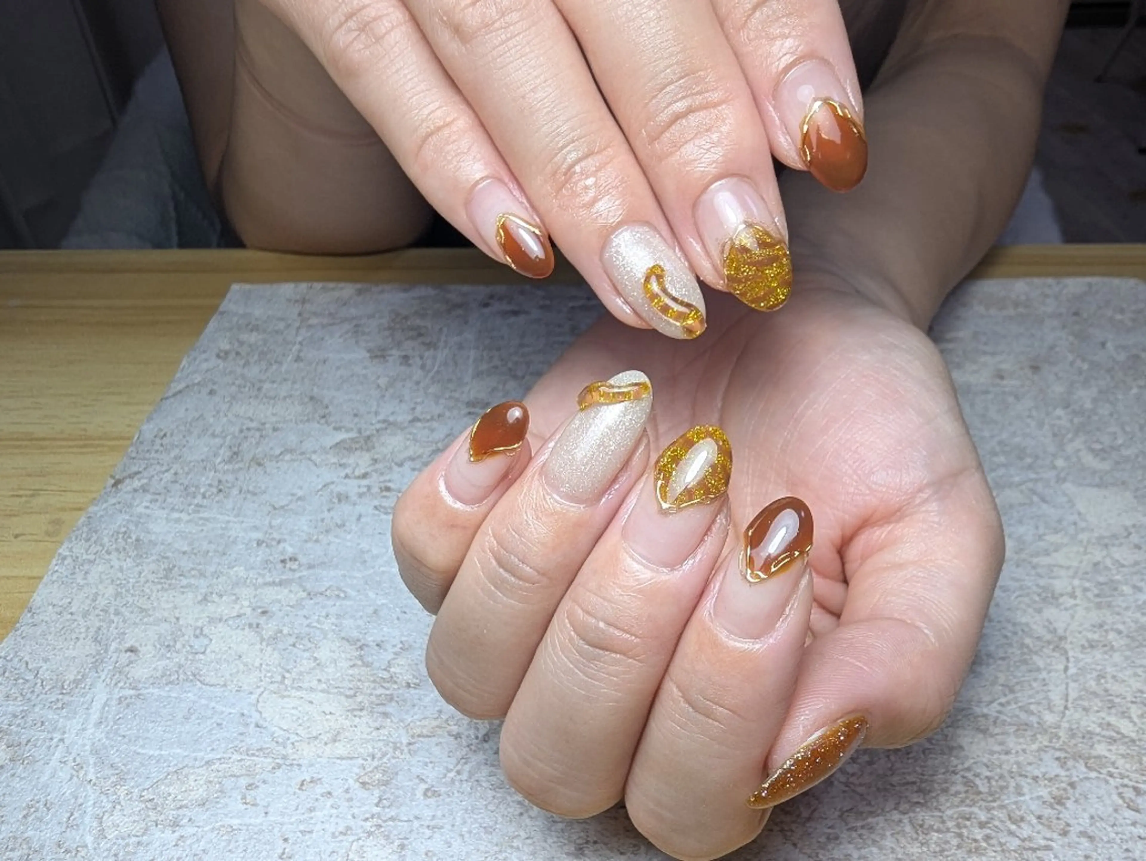 ネイル ハンドネイル girasole所属・Girasole @Mikaのネイルデザイン