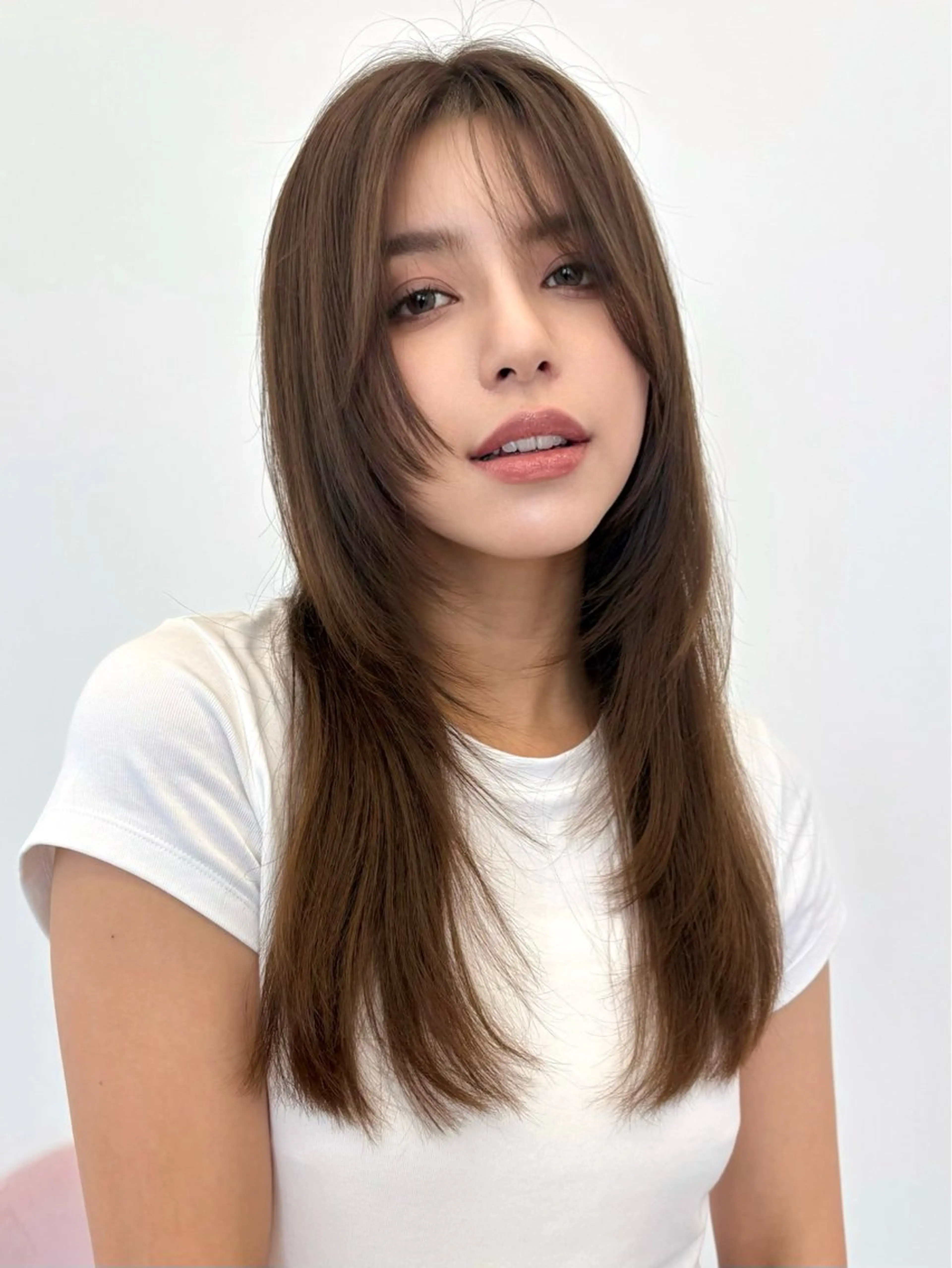 ロング ショート白髪染め無料 ／河瀬謙介のヘアスタイル