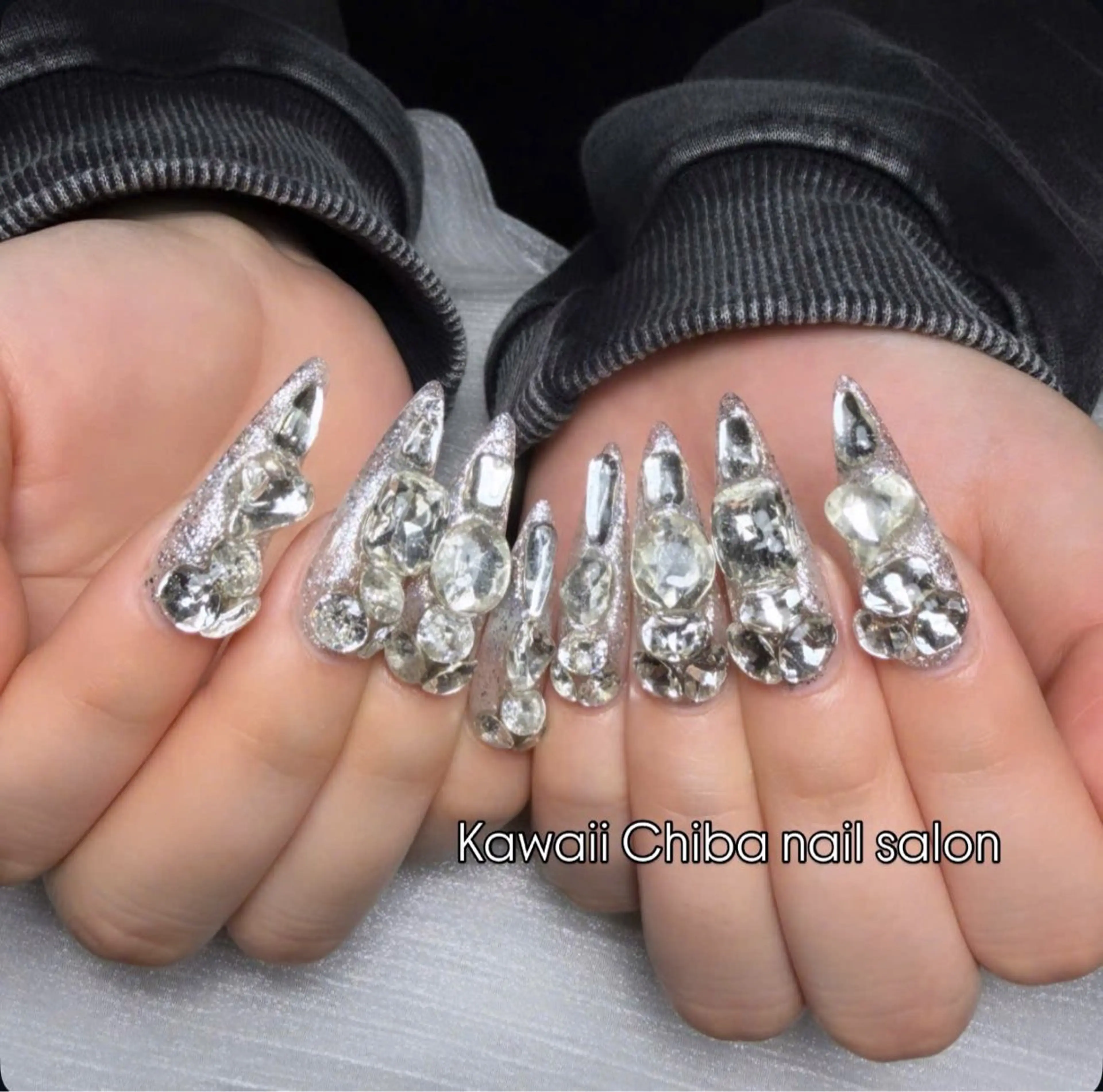 ネイル 韓国ネイル ワンホンネイル Kawaii Chiba nailのネイルデザイン