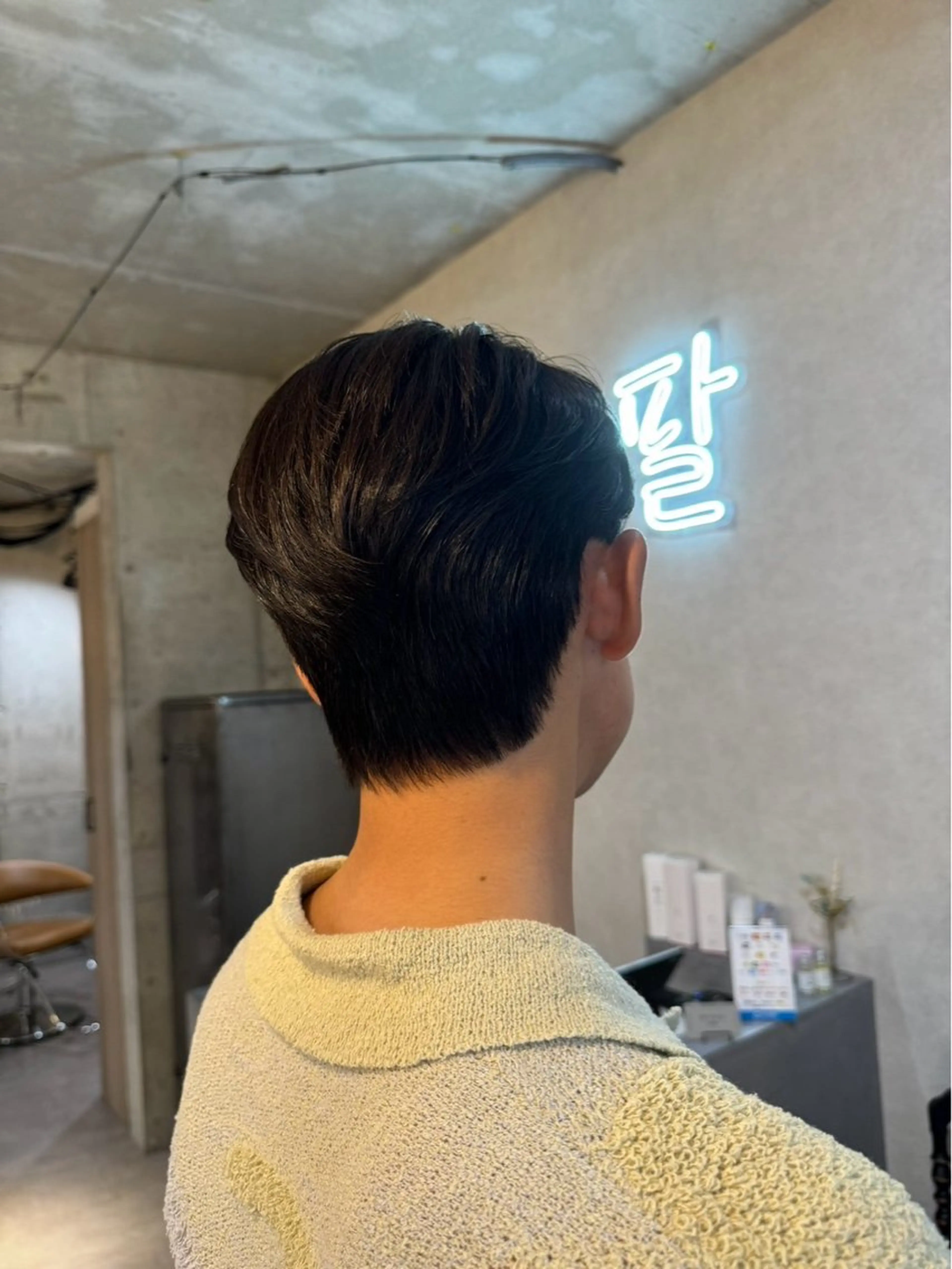 カット+ニュアンスパーマの写真