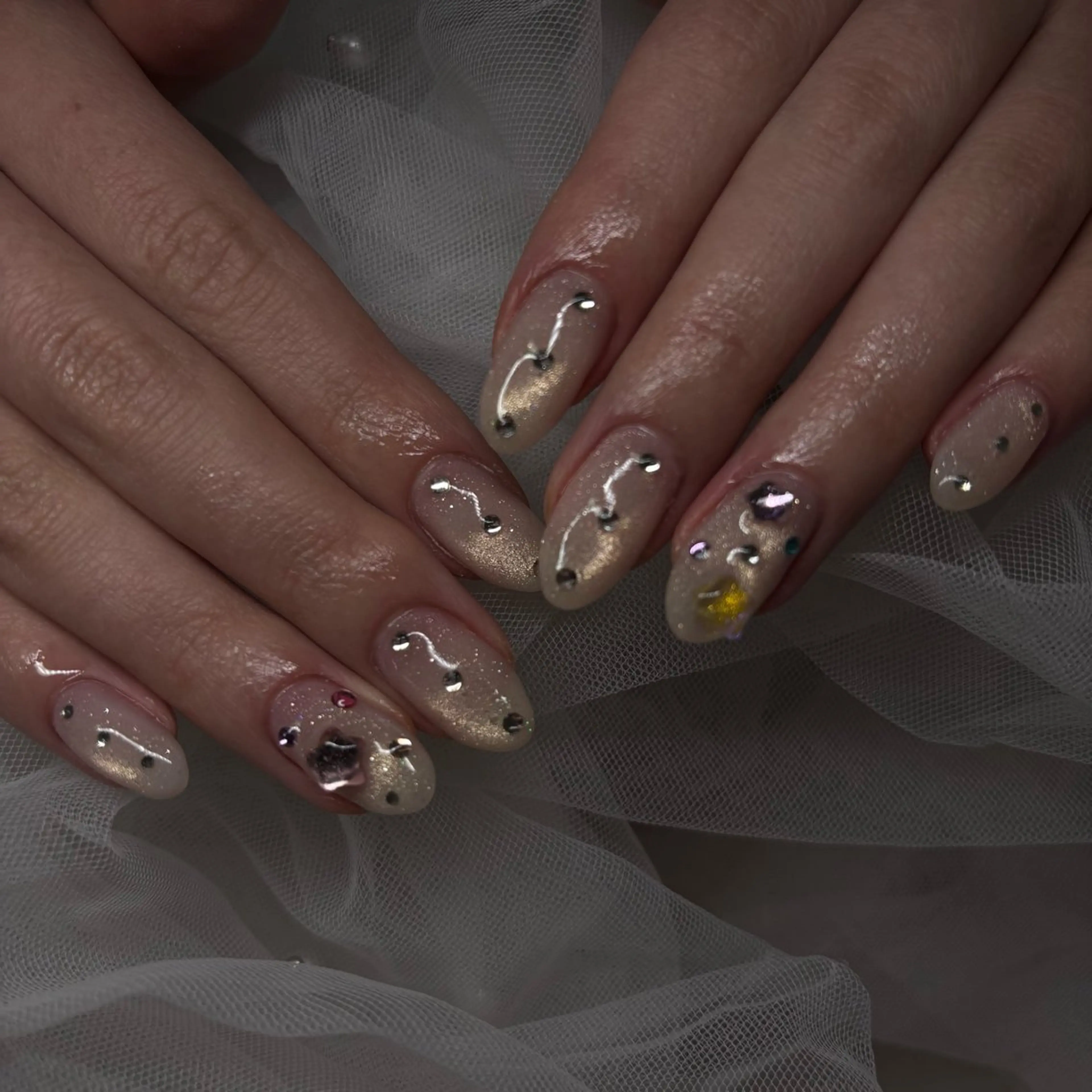 ネイル ハンドネイル RE💟N.NAIL ラテン系お姉さんのネイルデザイン