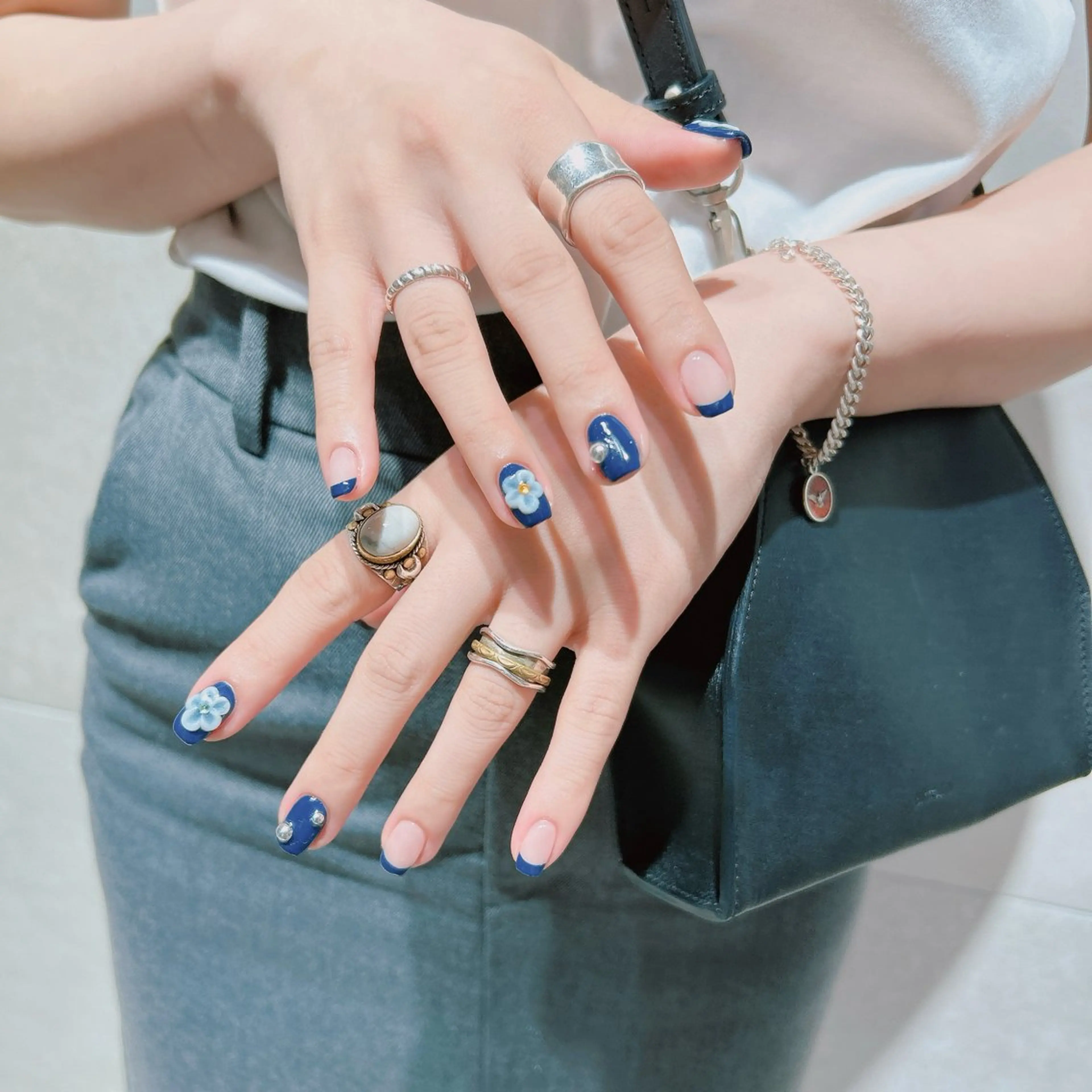 ネイル アートネイル ハンドネイル junna のぞいてねのネイルデザイン