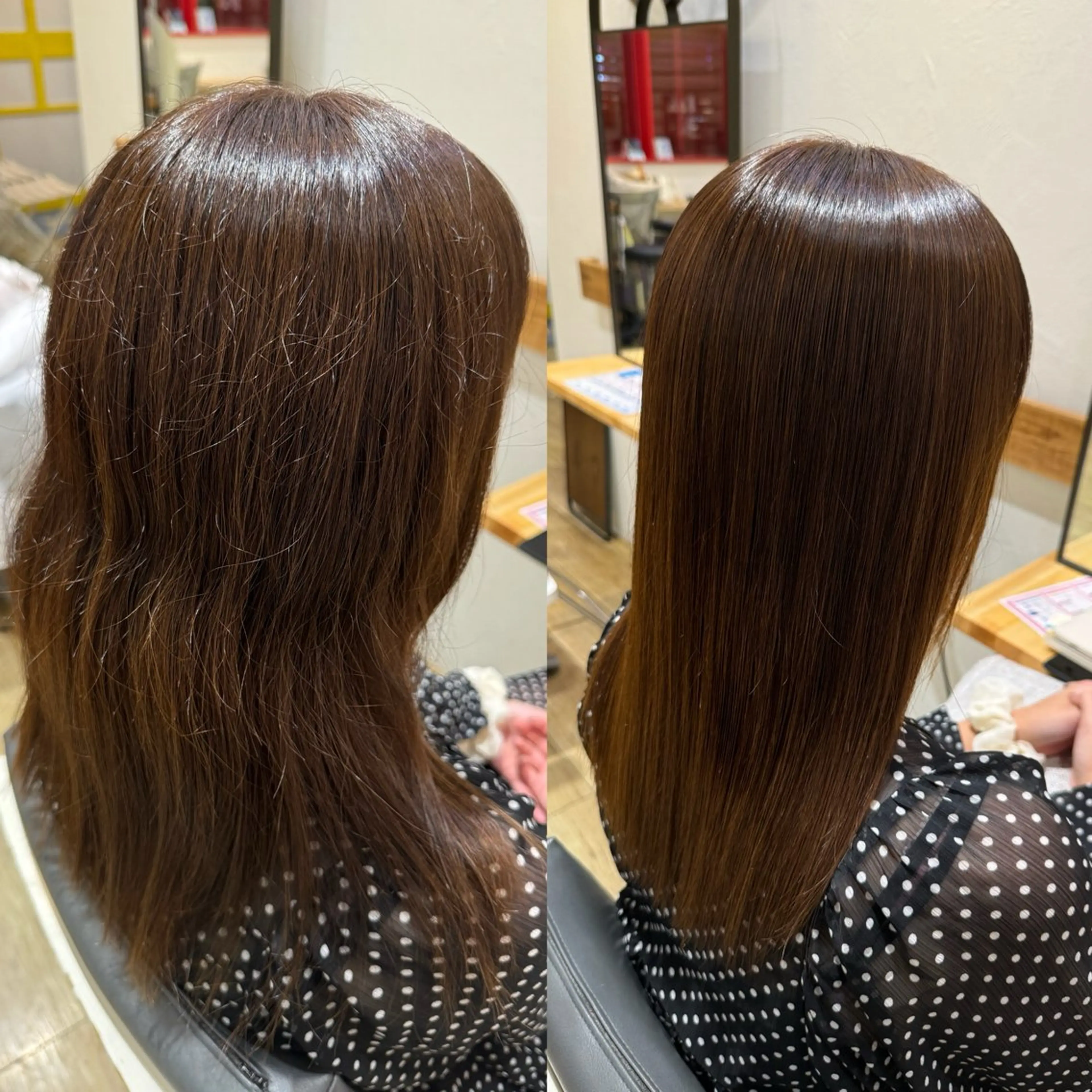 【🌟ご新規様限定🌟】 高濃度ノンダメージ縮毛矯正×保湿ダメージ補修トリートメント×MBスパ（SP代込み）の写真