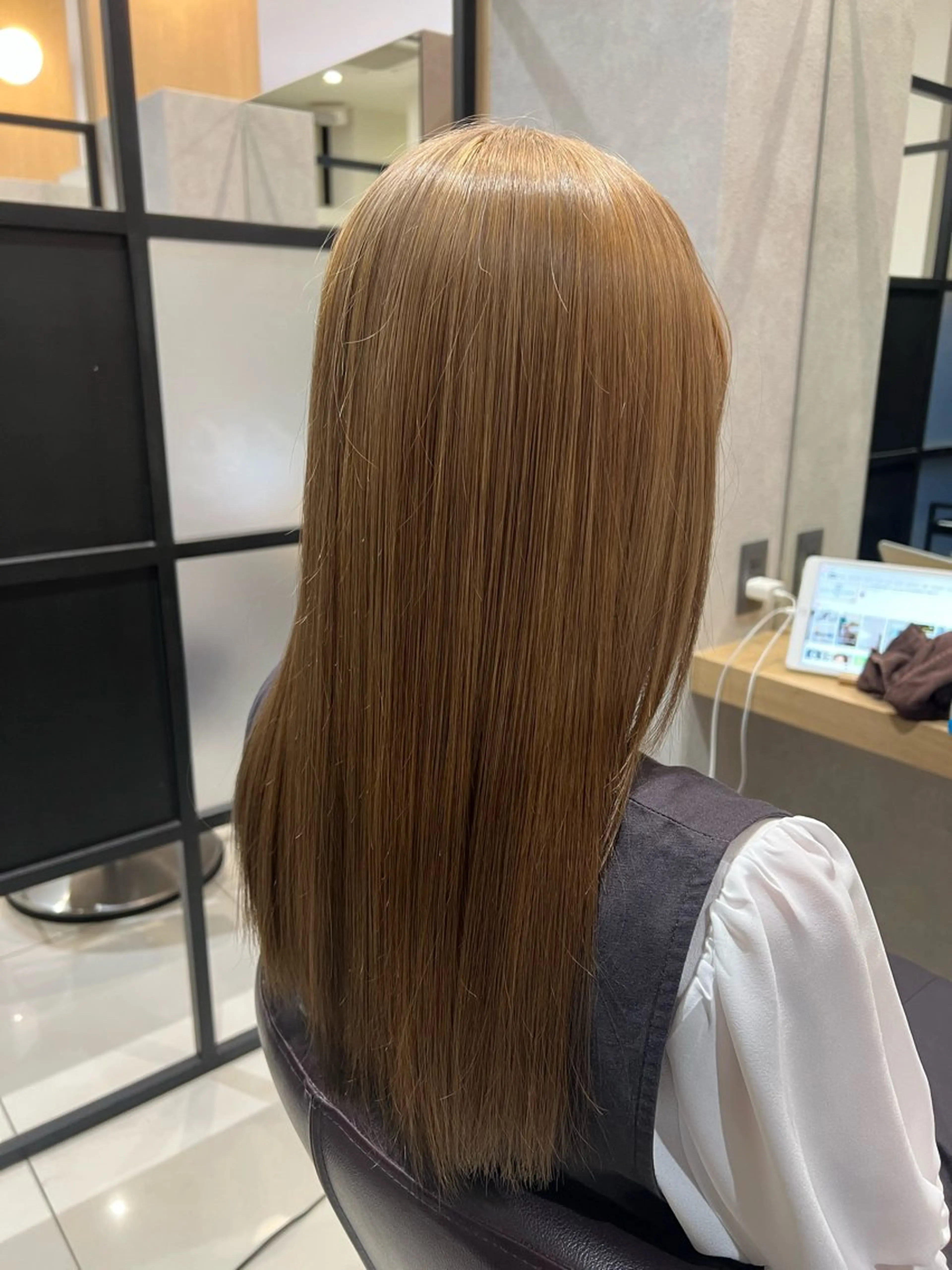 ロング カラー ヘアカラー トリートメント 大澤 勝悟のヘアスタイル