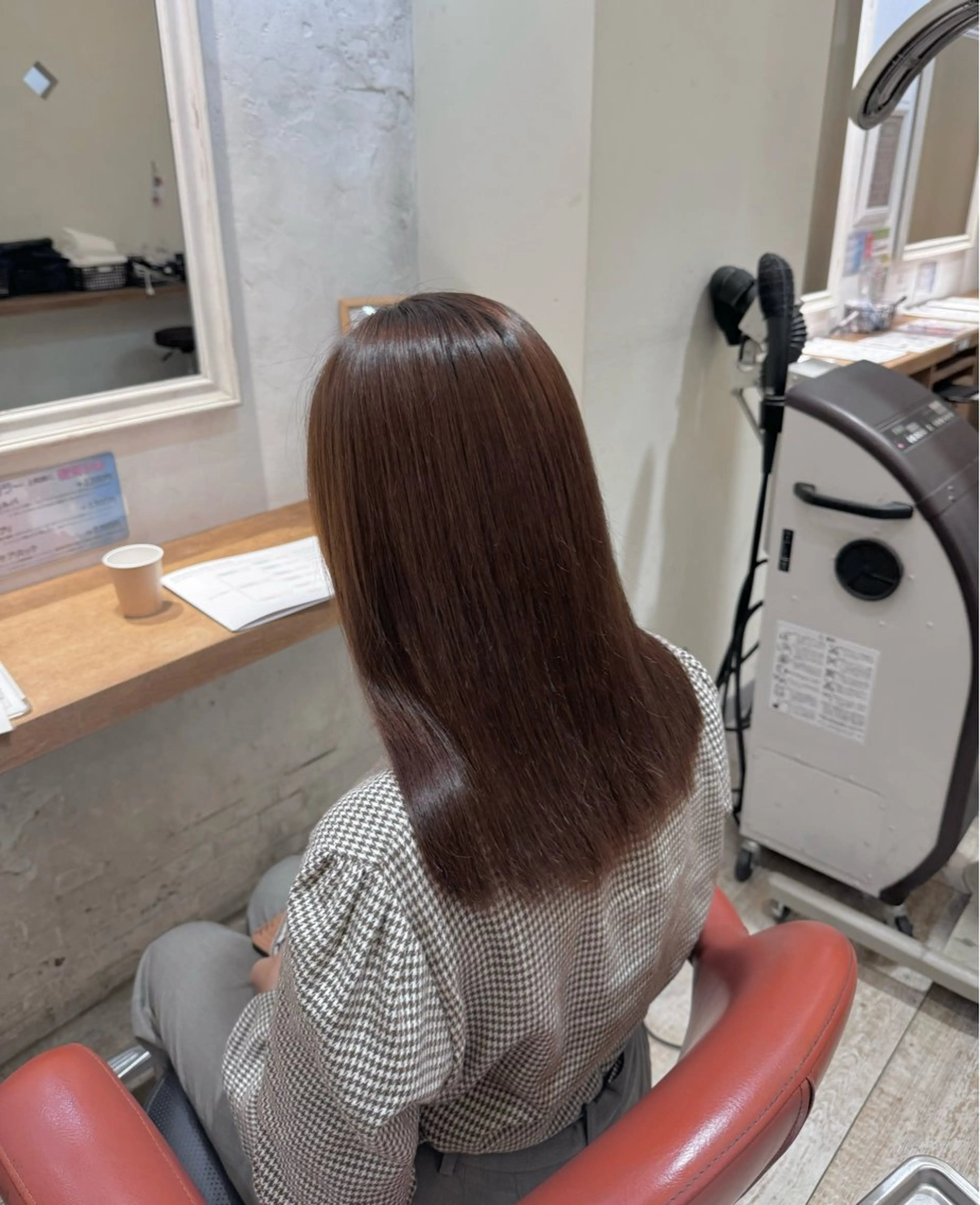 ミディアム 酸性ストレート 🐈‍⬛ ibuのヘアスタイル