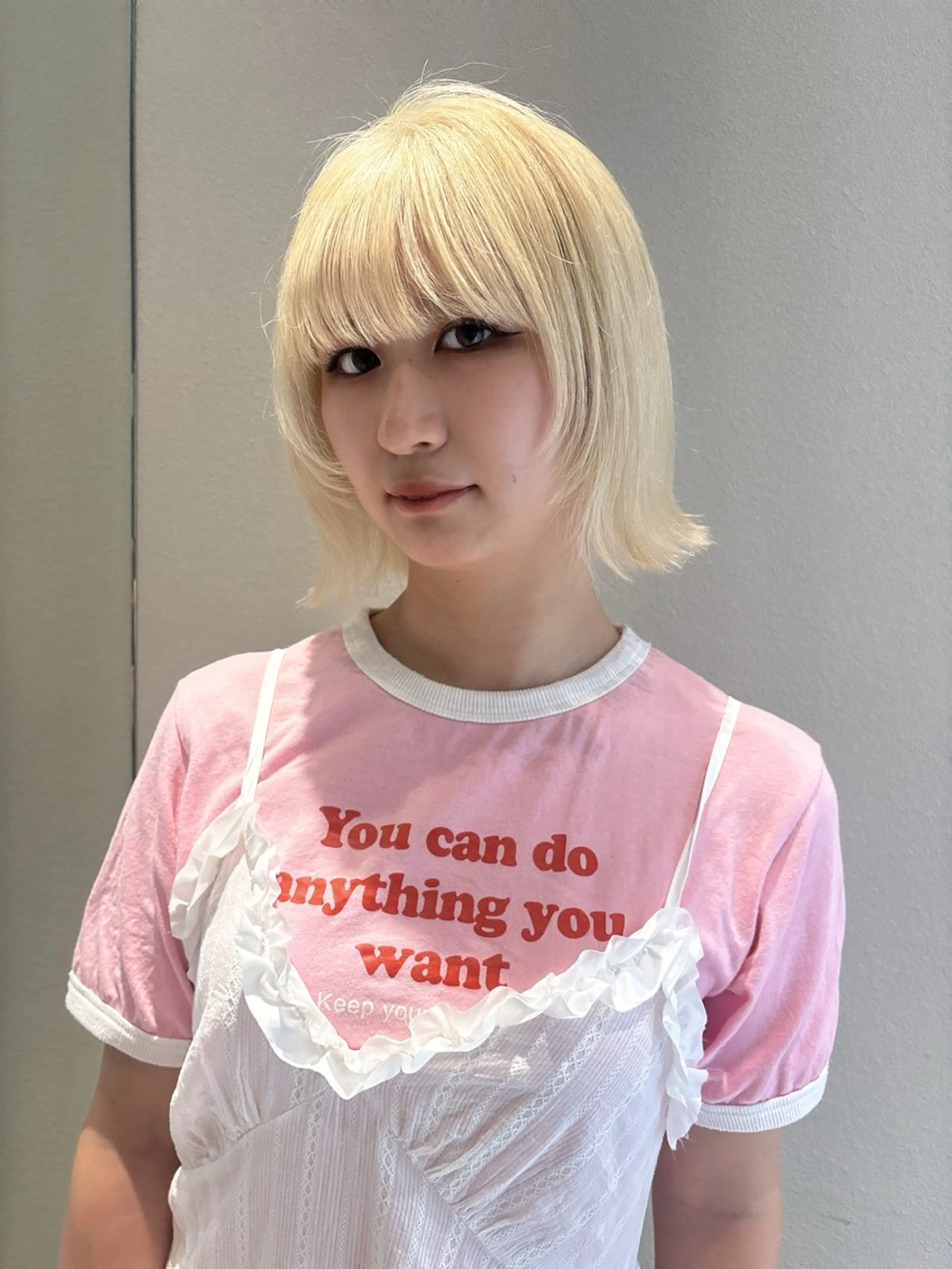 ショート カット ヘアカラー トリートメント ブリーチ🌟リタッチ 🎠KANON🎡のヘアスタイル