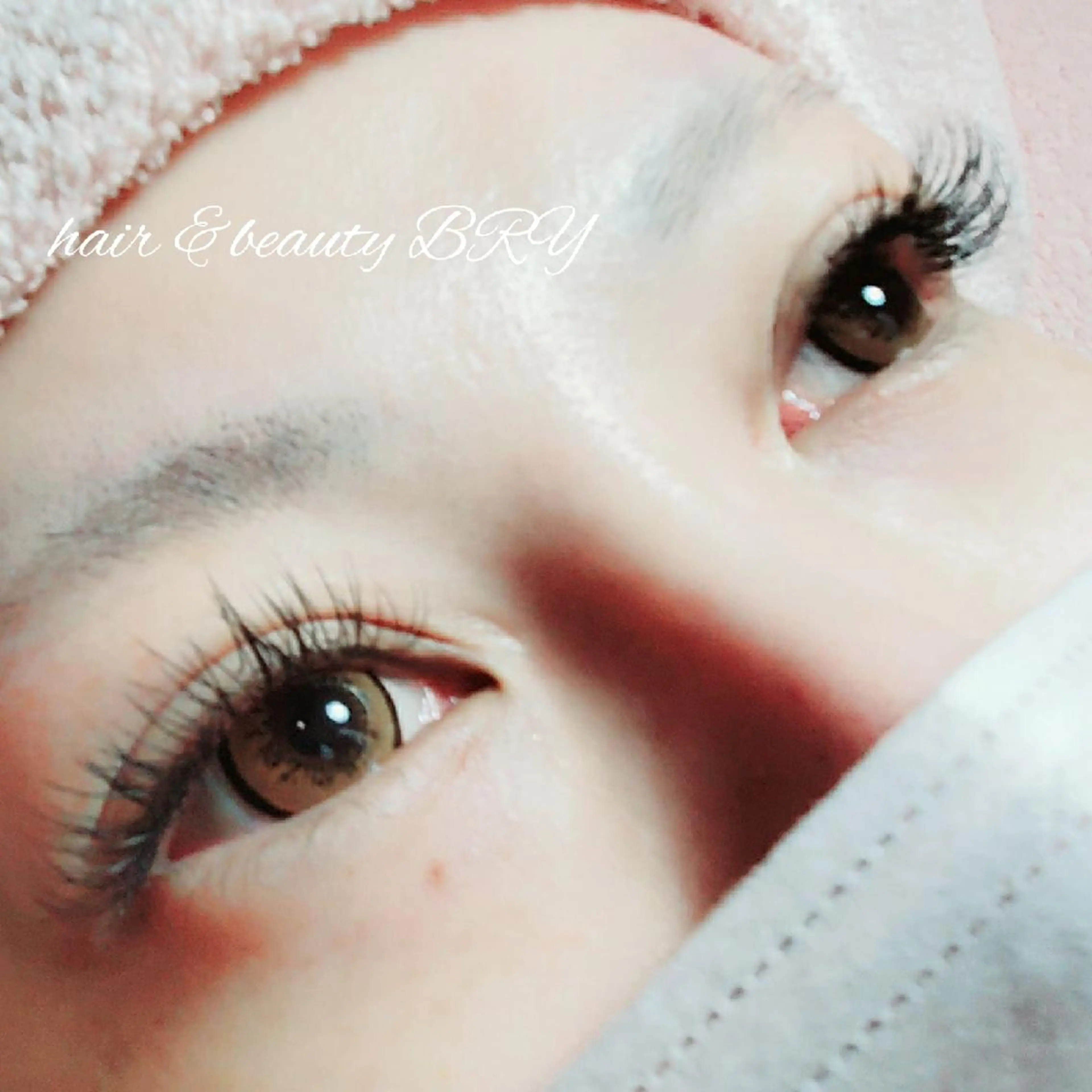 マツエク・マツパ 付け放題 フラットラッシュ マツエク Hair＆beauty BRY所属・hair& beauty BRYのマツエク・マツパデザイン