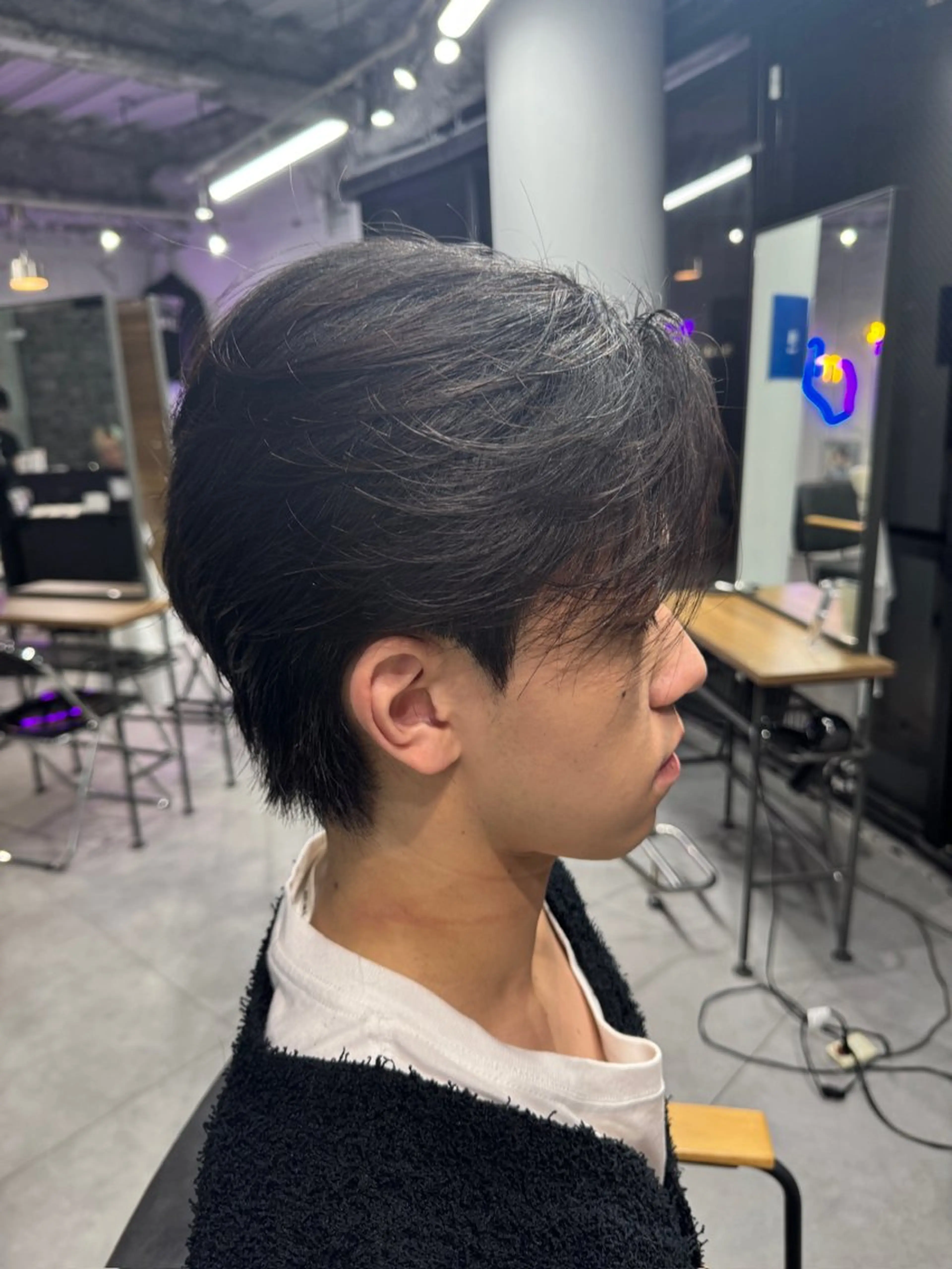 ミディアム 韓国風ヘア 韓国特化 なおきのヘアスタイル