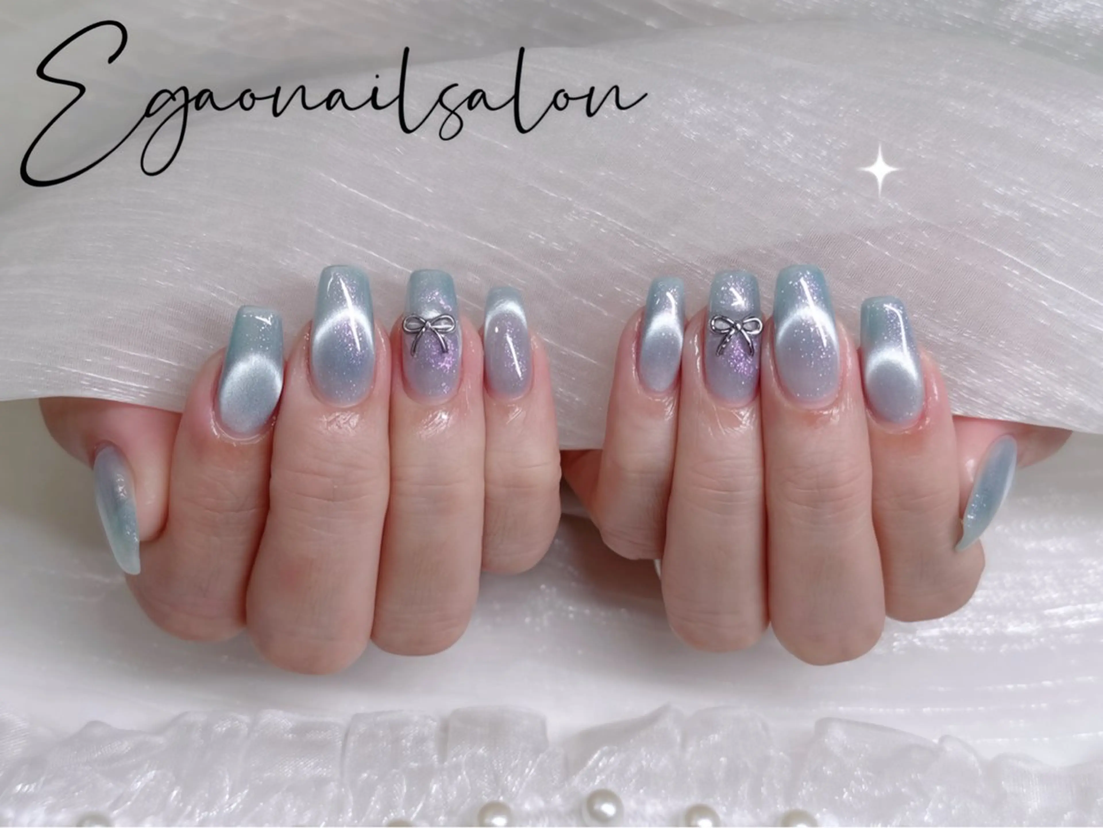 ネイル アートネイル フットネイル フレンチネイル ジェルネイル グラデーション ハンドネイル Egao Nail Salonのネイルデザイン