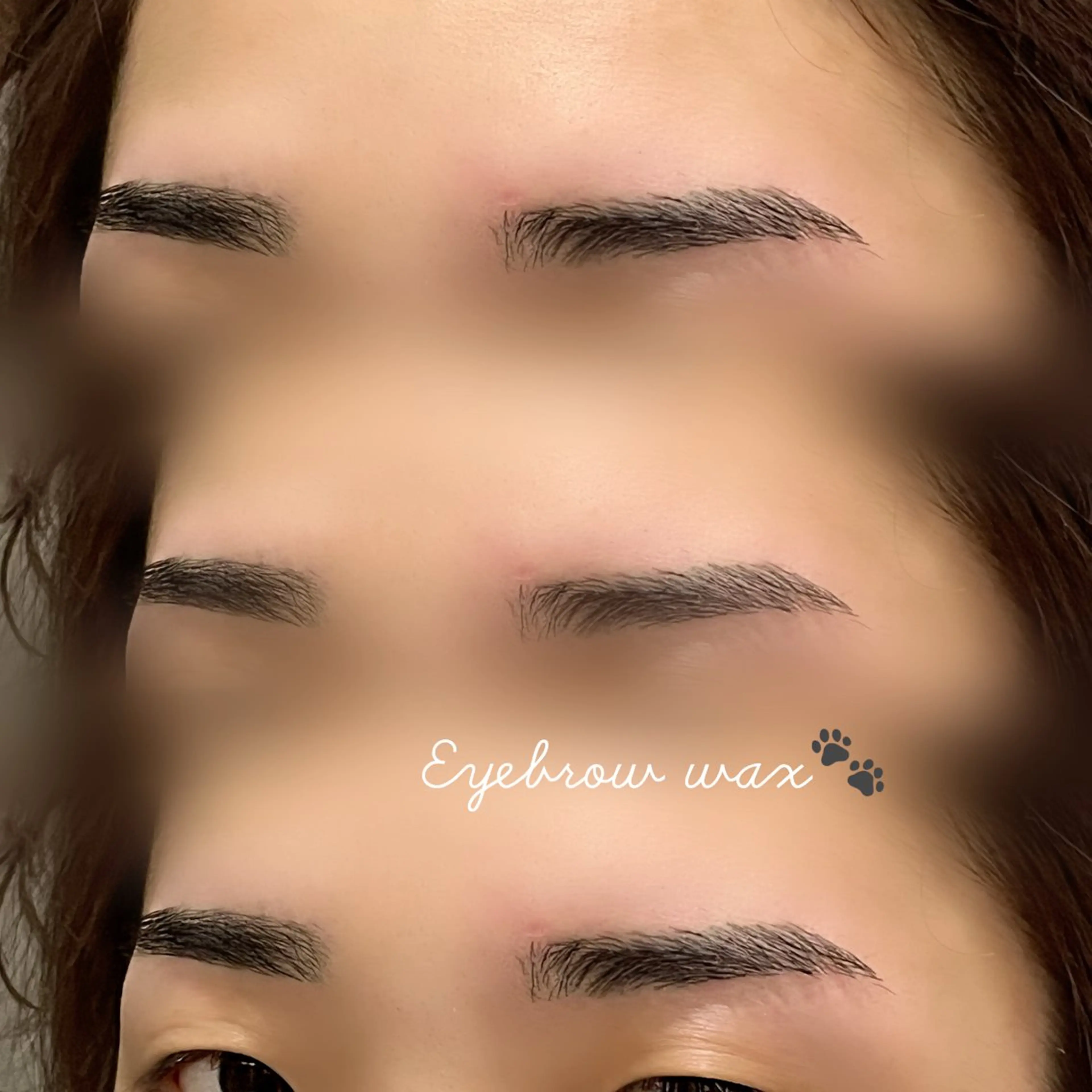 アイブロウwax🧚‍♀️(間引きなし)の写真