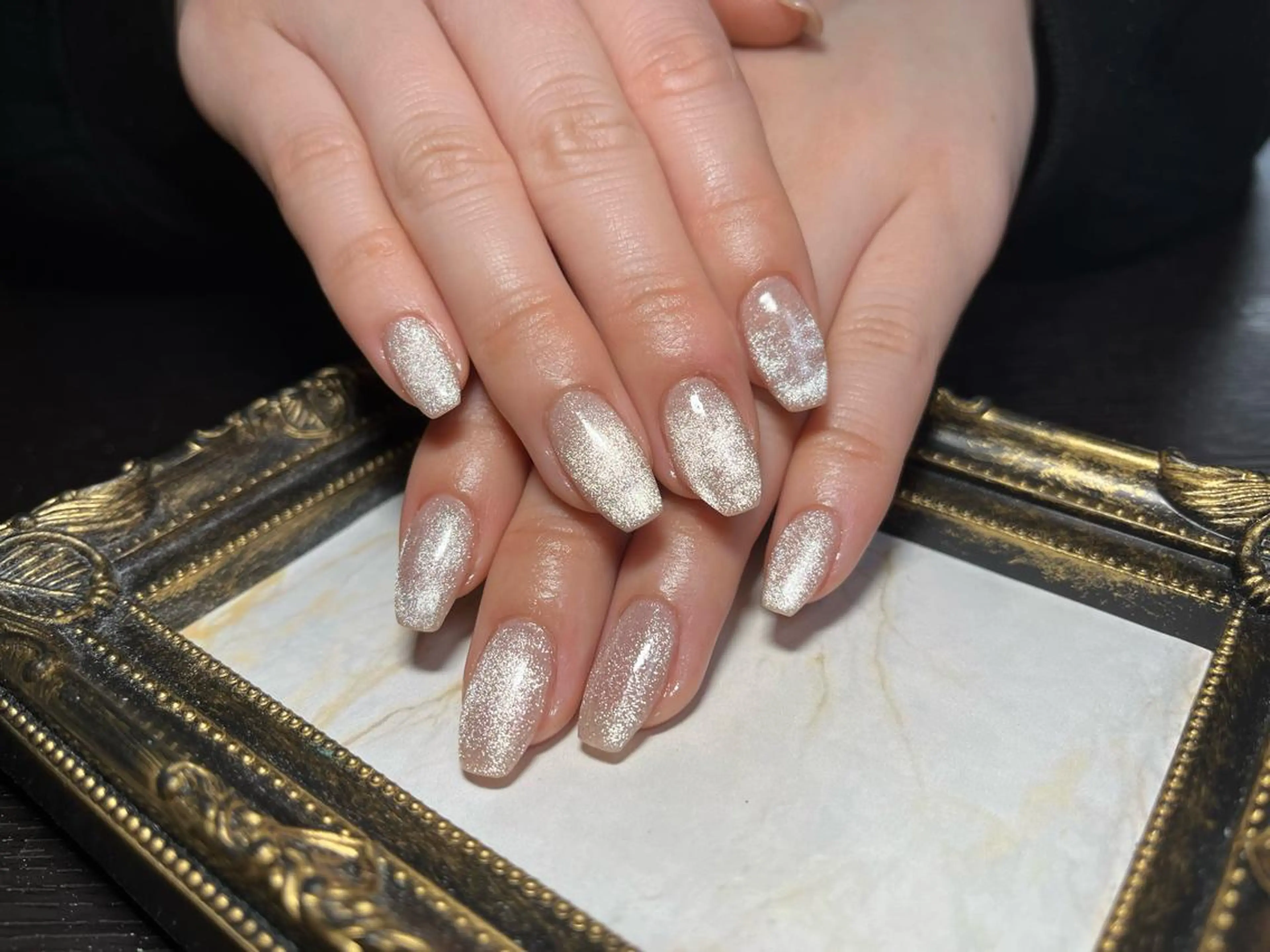 ネイル マグネットネイル ワンカラーネイル Nail Salon Caco所属・Nail salon Caco.のネイルデザイン