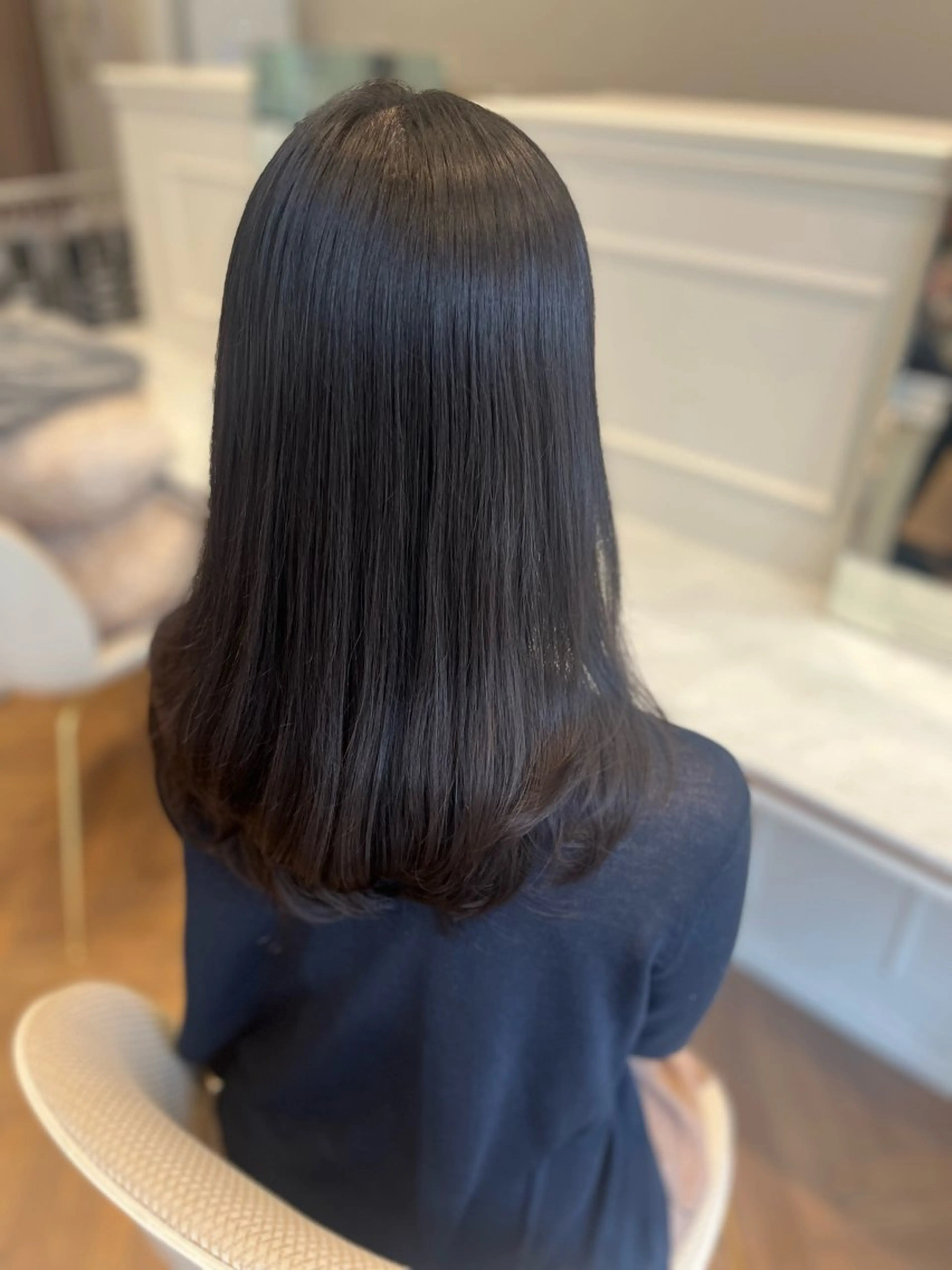 セミロング 髪質改善 トリートメント カット トリートメント ELLE salon /ayakaのヘアスタイル