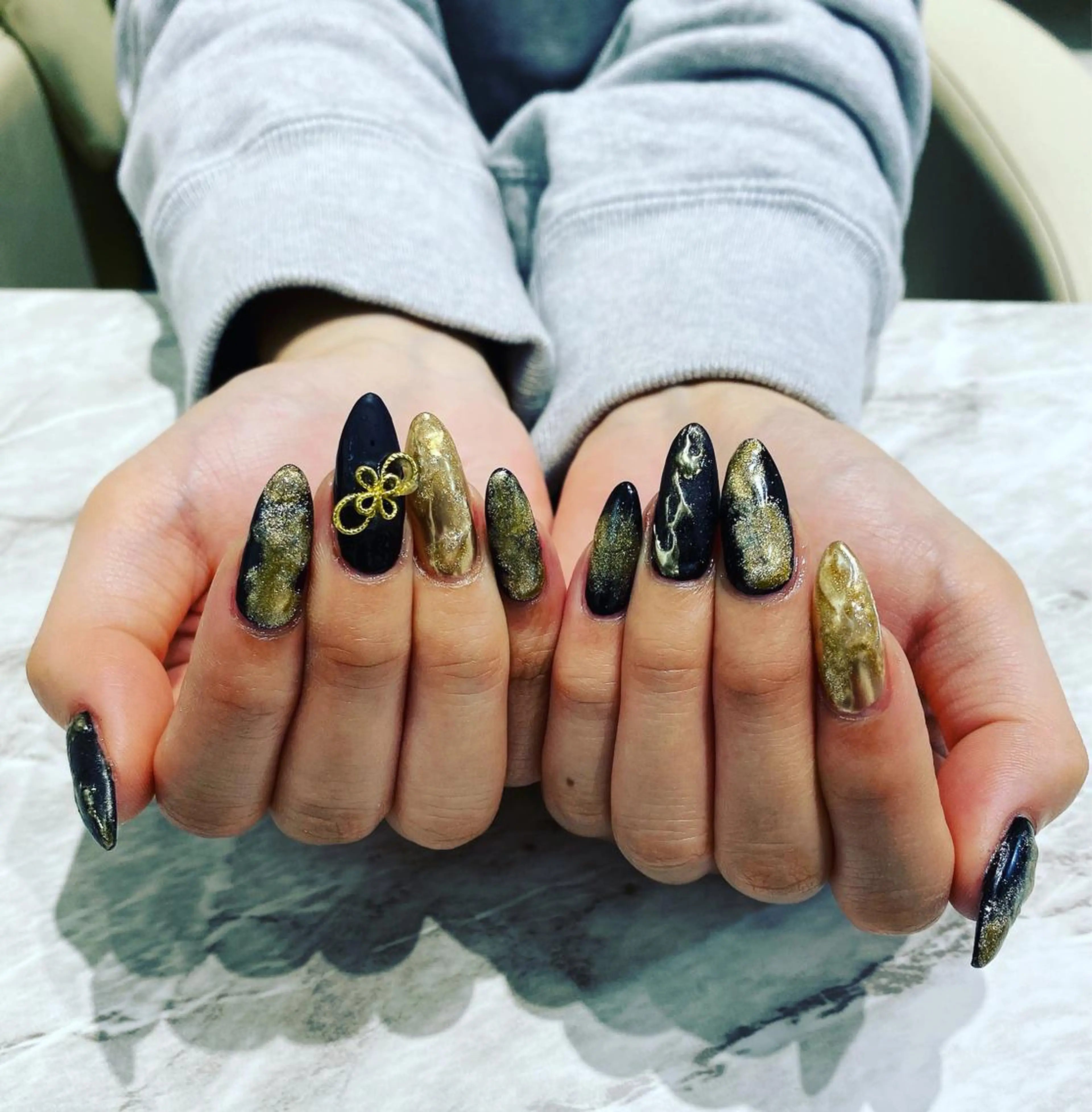 ネイル 卒業式 ハンドネイル フットネイル ハンドケア nail salon  AlgeTy所属・✴︎:.｡. MAKI.｡.:✴︎のネイルデザイン