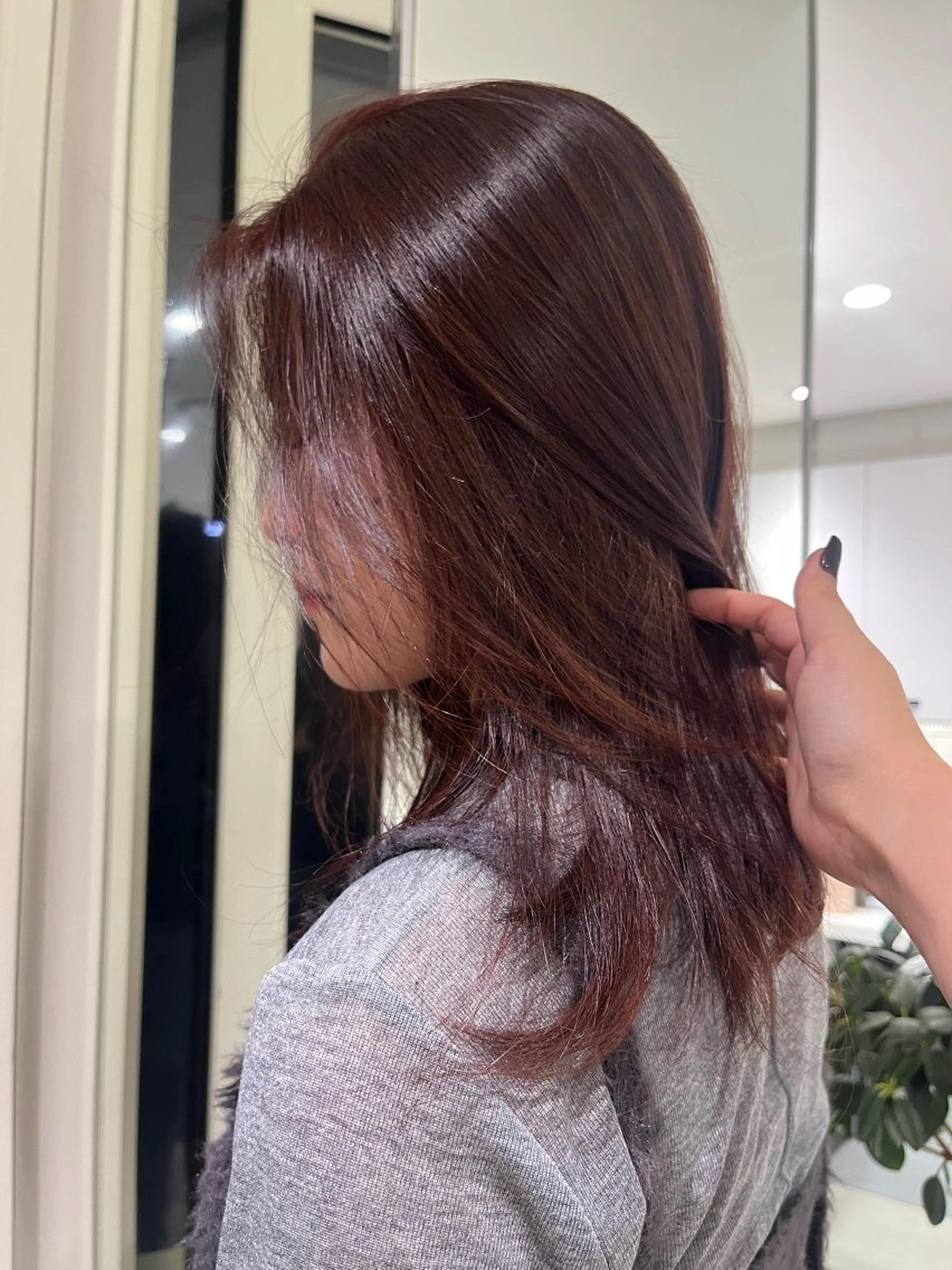 カラー ベージュ/ ブラウン/aya🦙のヘアスタイル