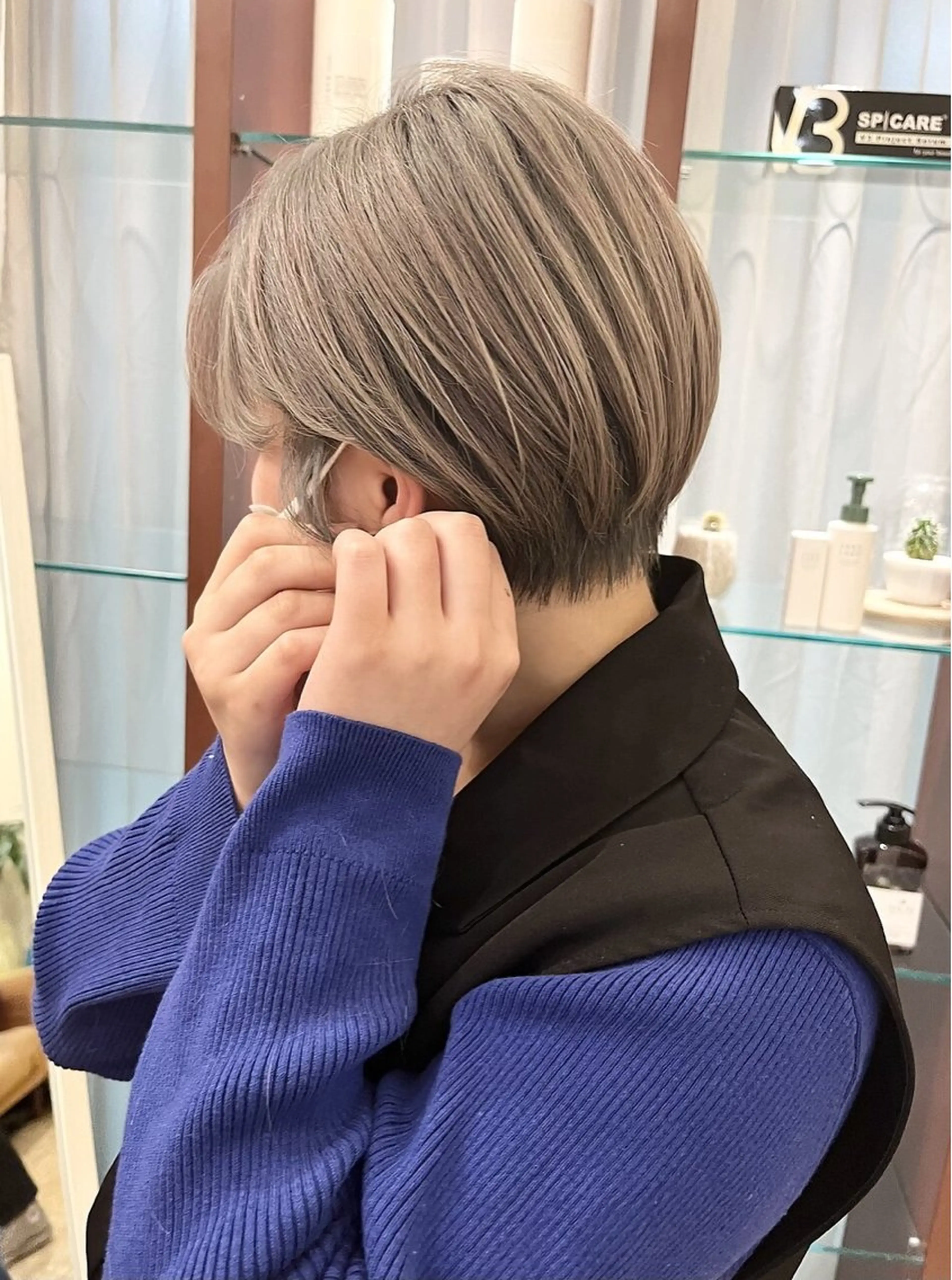 【minimo限定】似合わせカット＋ダブルカラーの写真