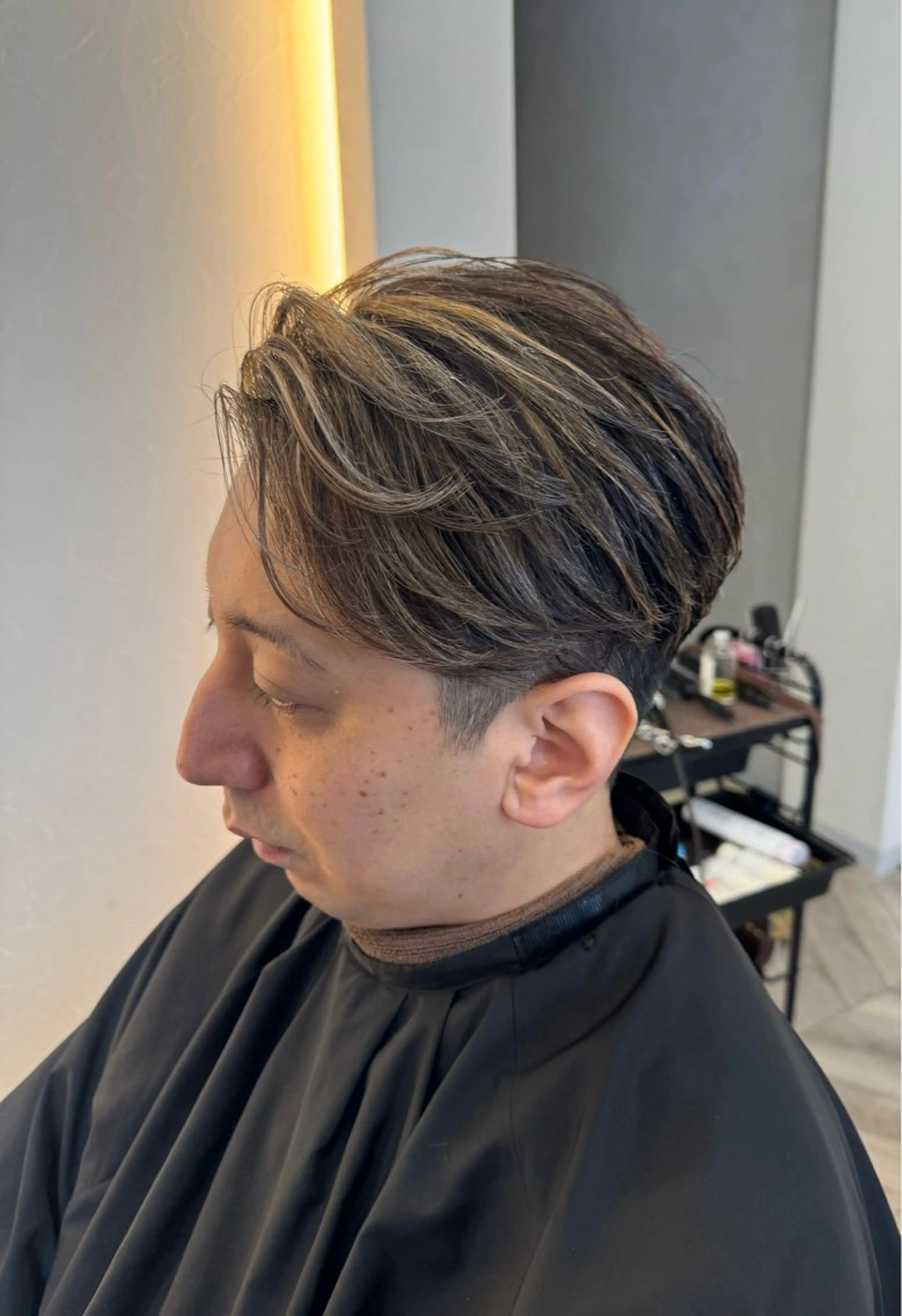 ショート ヘアアレンジ メンズ ヘアカラー トリートメント _White泉佐野店所属・佐々木  まゆかのヘアスタイル