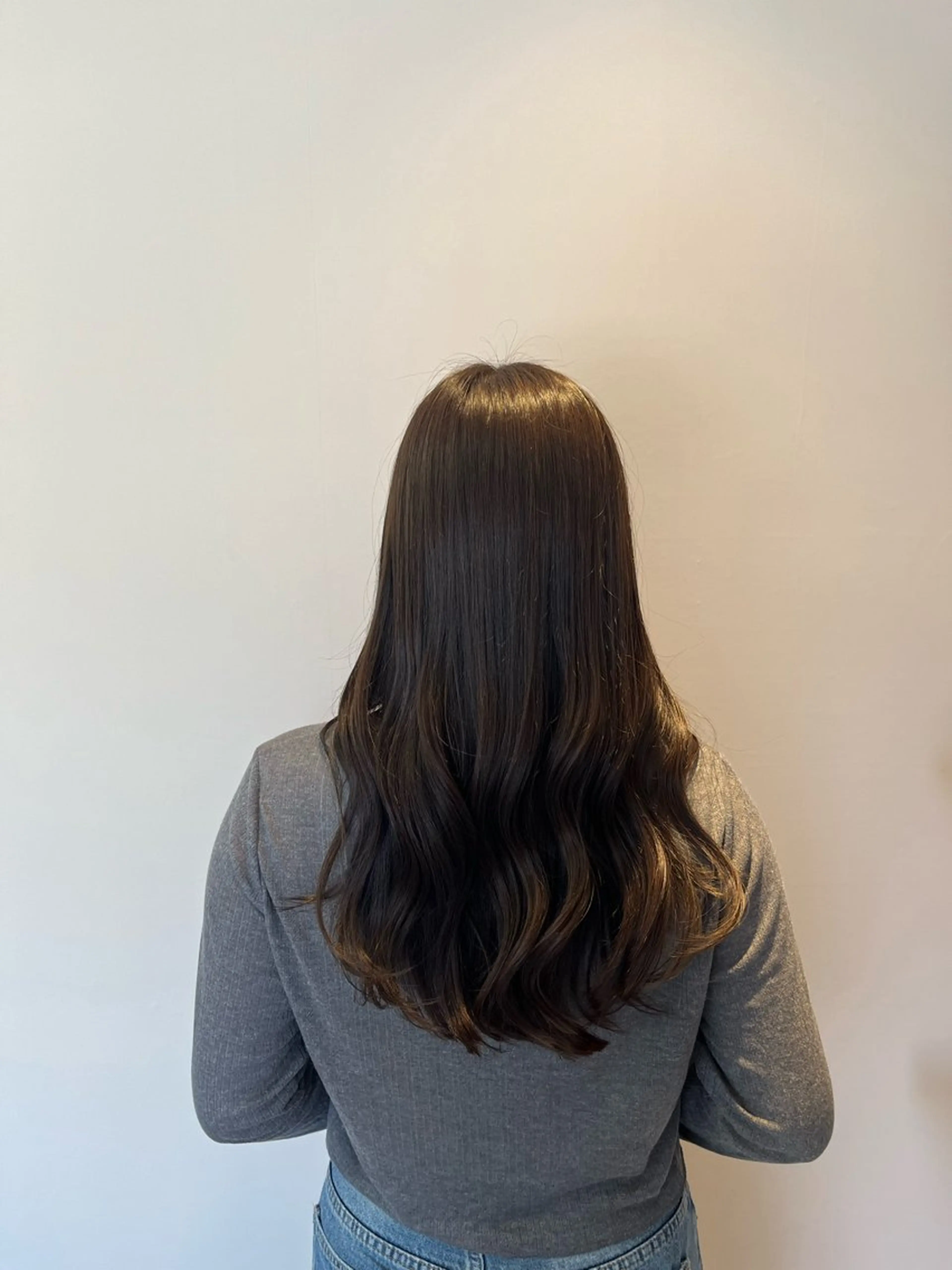 ワンカラー+ブローの写真