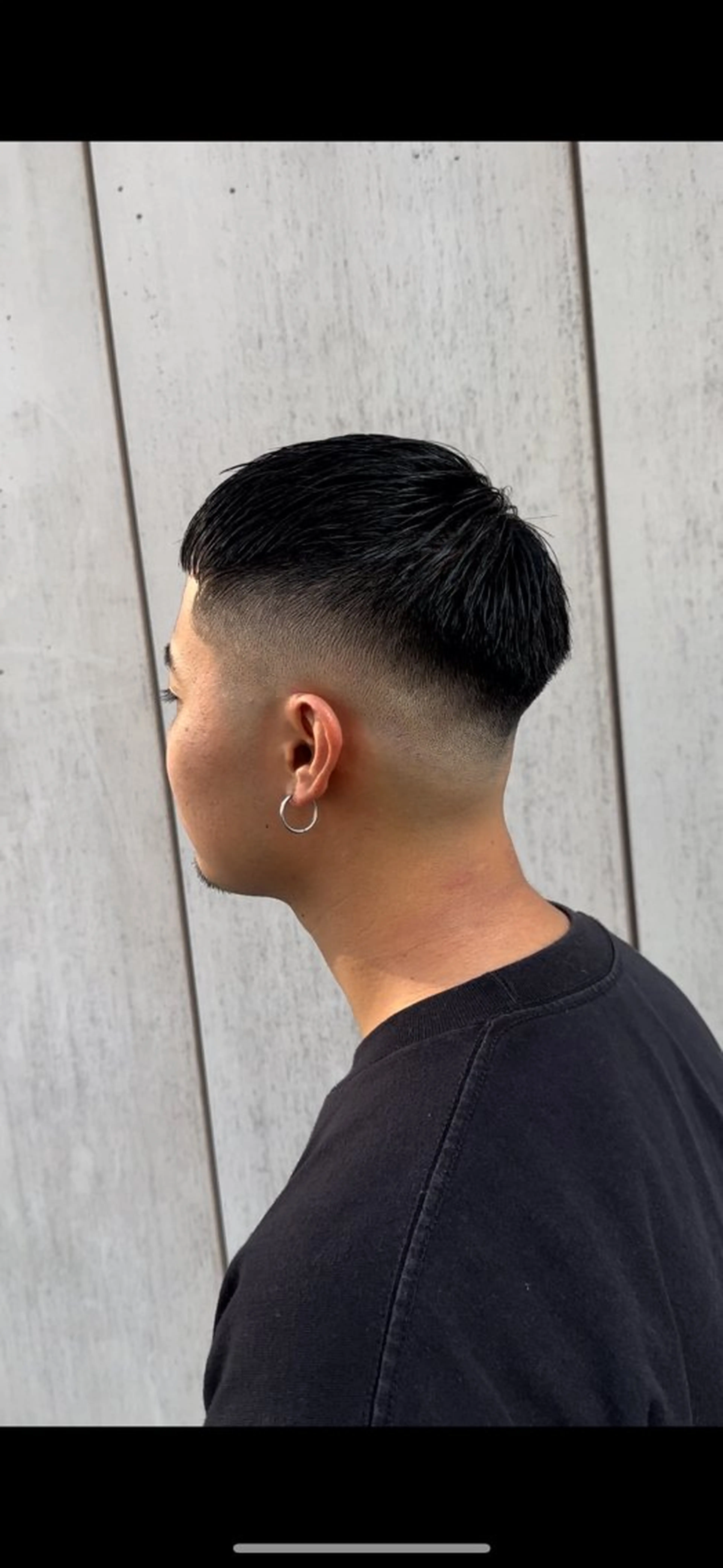 メンズ フェードカット スキンフェード Hair by  Passion所属・タカセ レンのヘアスタイル