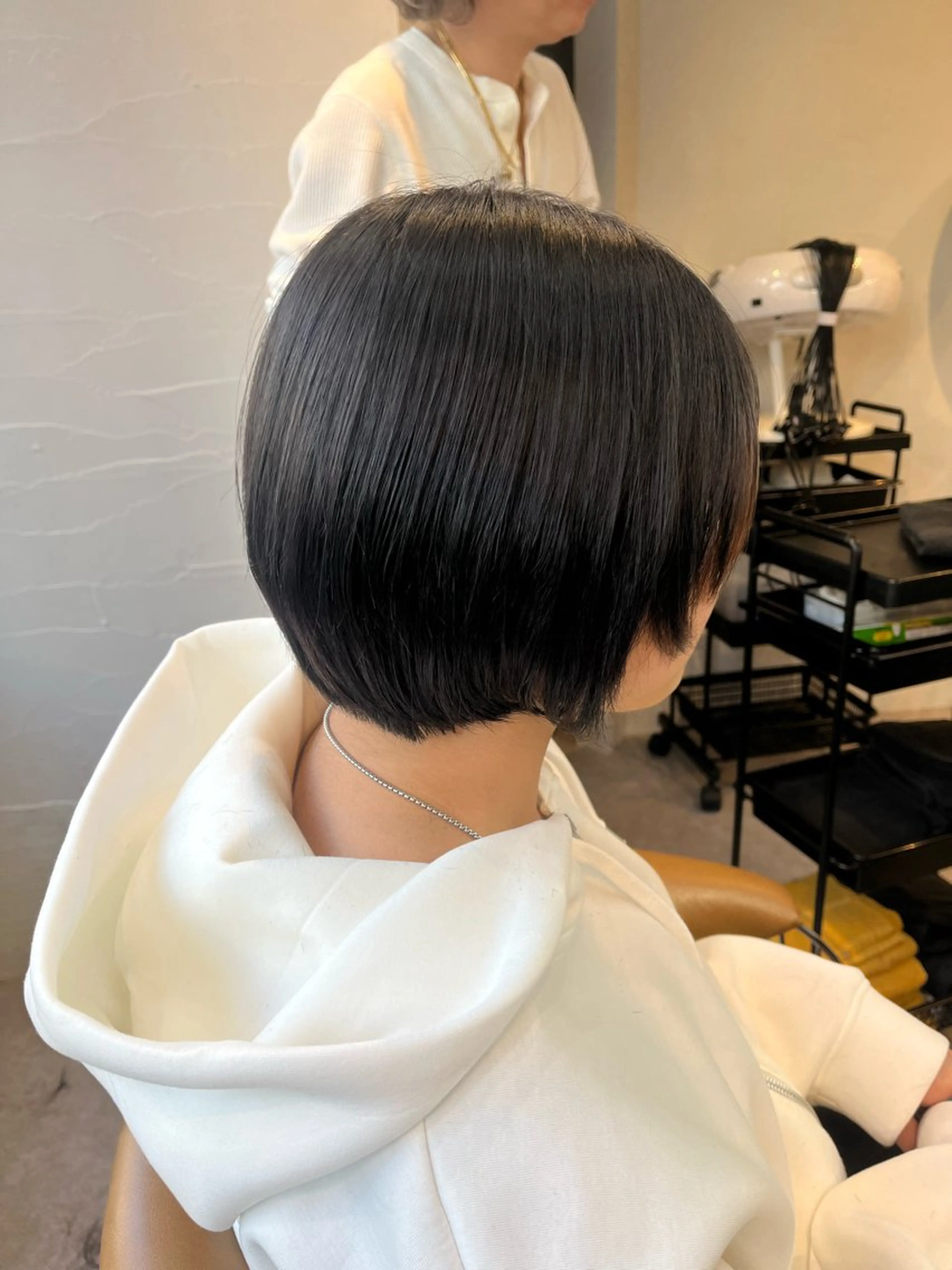 ショート ショートボブ ボブレイヤー ボブ レイヤーカット ショートヘア カット うしだ かおるのヘアスタイル