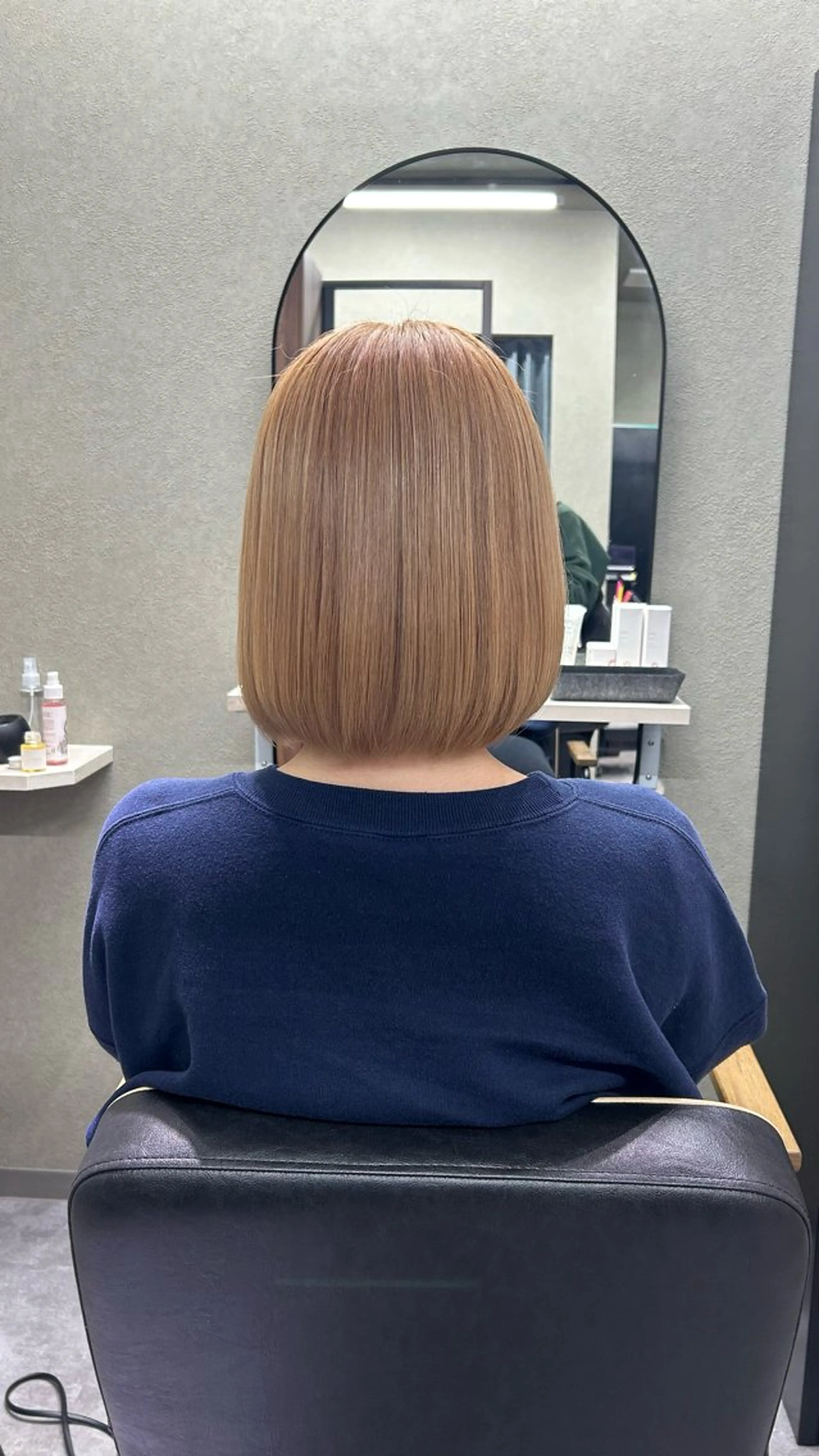 ミディアム 艶カラー/髪質改善 /HANAのヘアスタイル