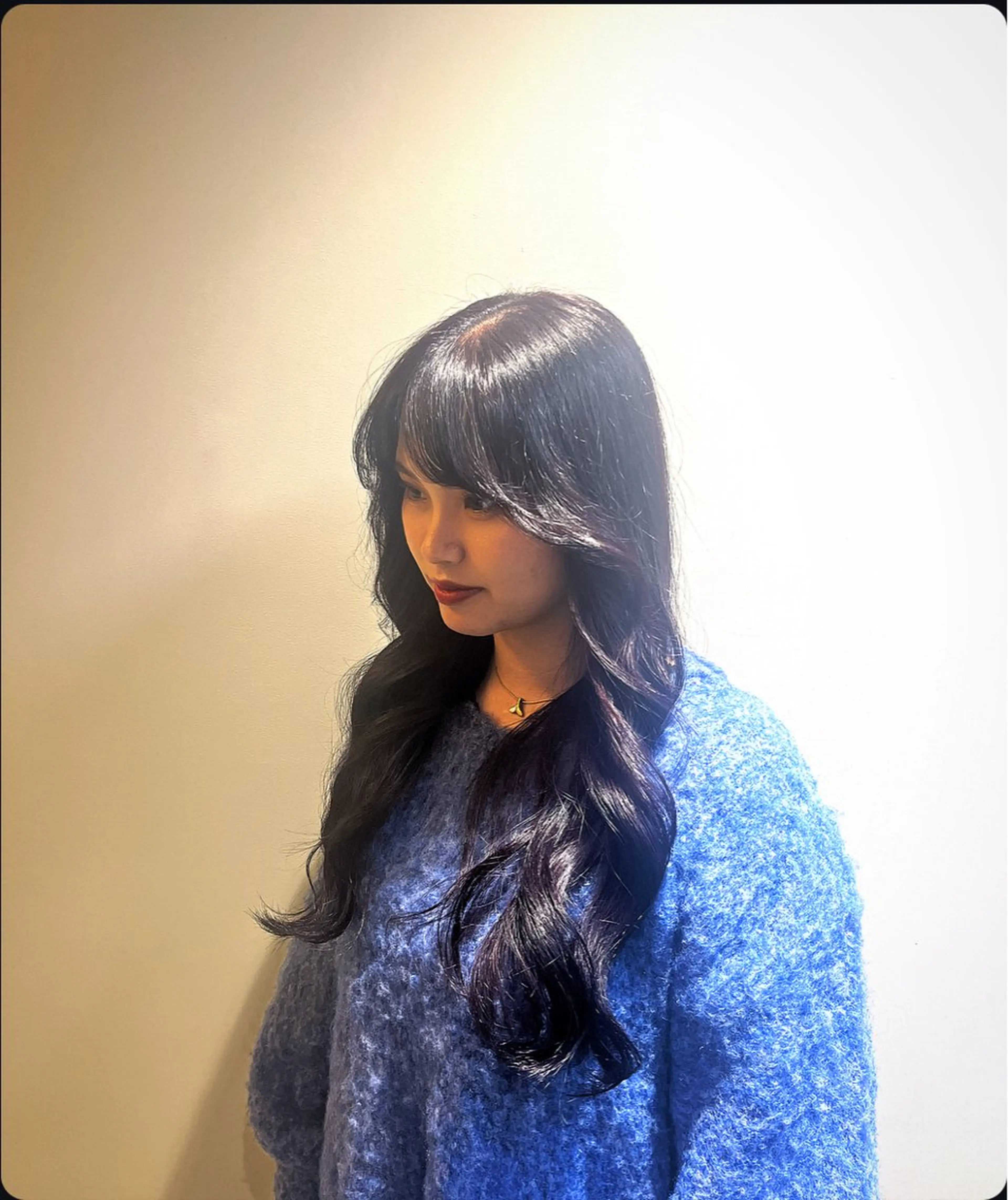 ロング カラー ラベンダーカラー ヘアカラー トリートメント ヘアセット 髪質改善/艶髪 /SARA💕のヘアスタイル