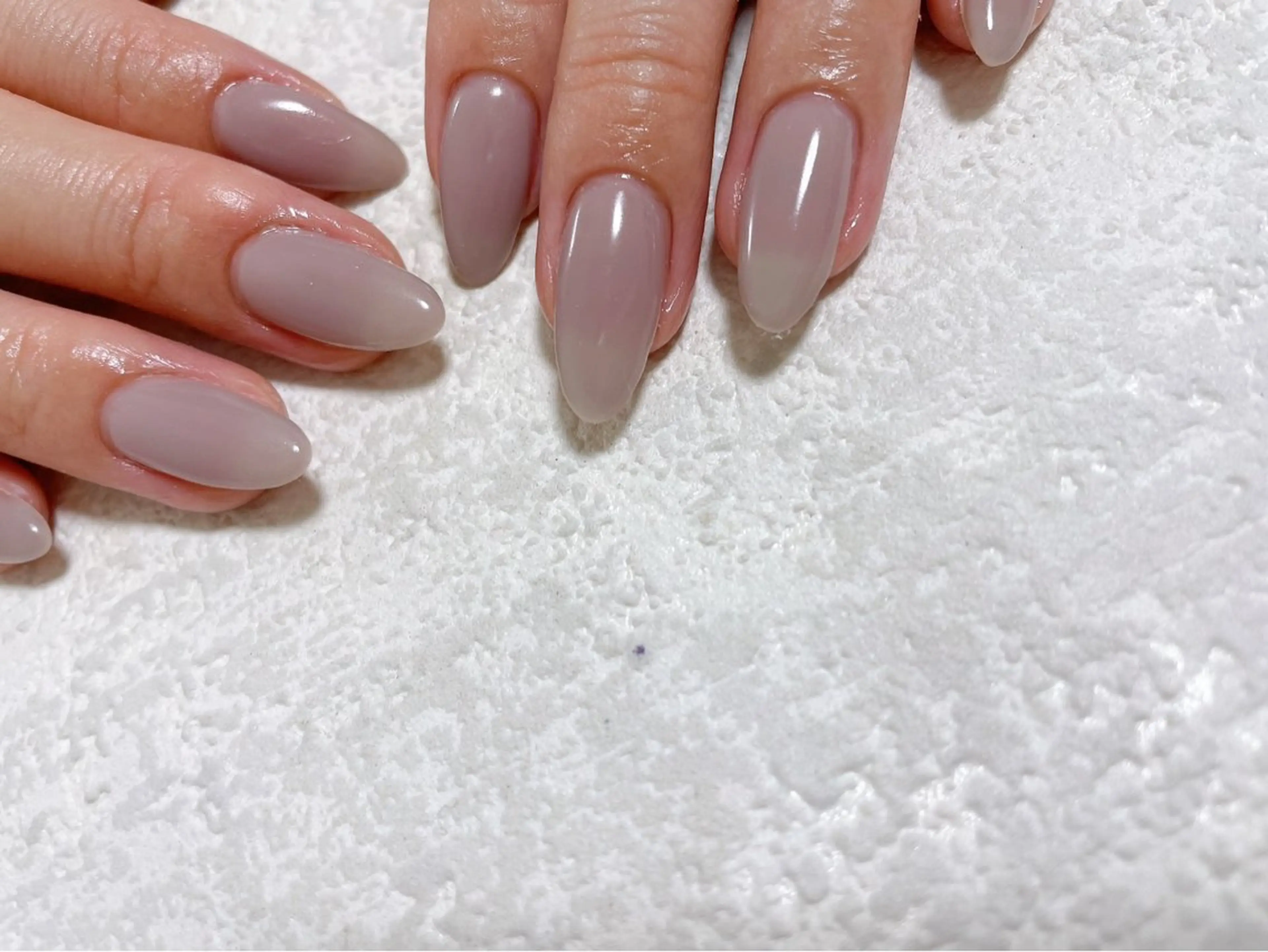 ネイル ジェルネイル メンズネイル ワンカラーネイル パラジェル 春ネイル kiki nail たまプラーザのネイルデザイン