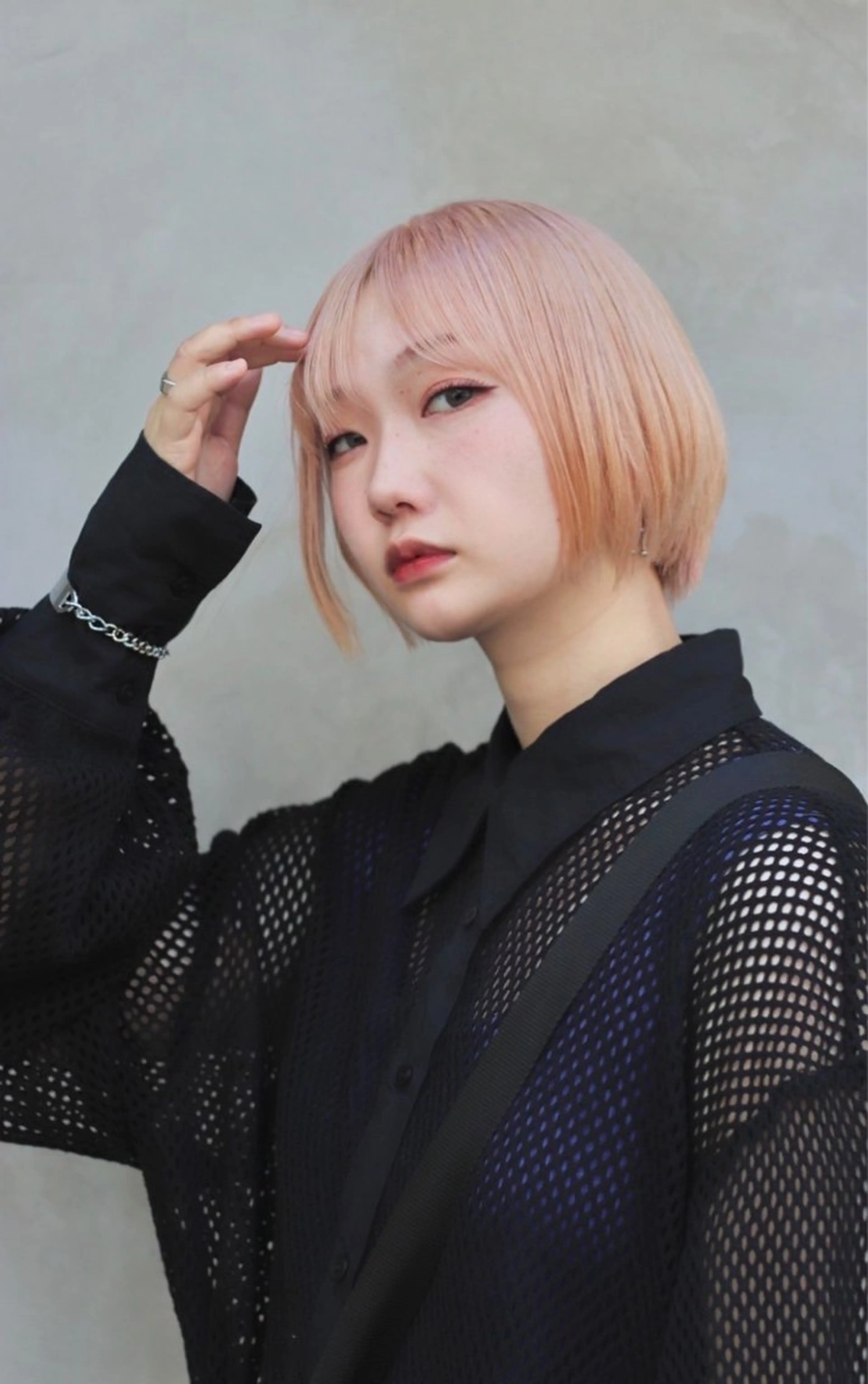 カラー ブロンド ピンクカラー Joh/メンズカット /レイヤー/ブリーチのヘアスタイル