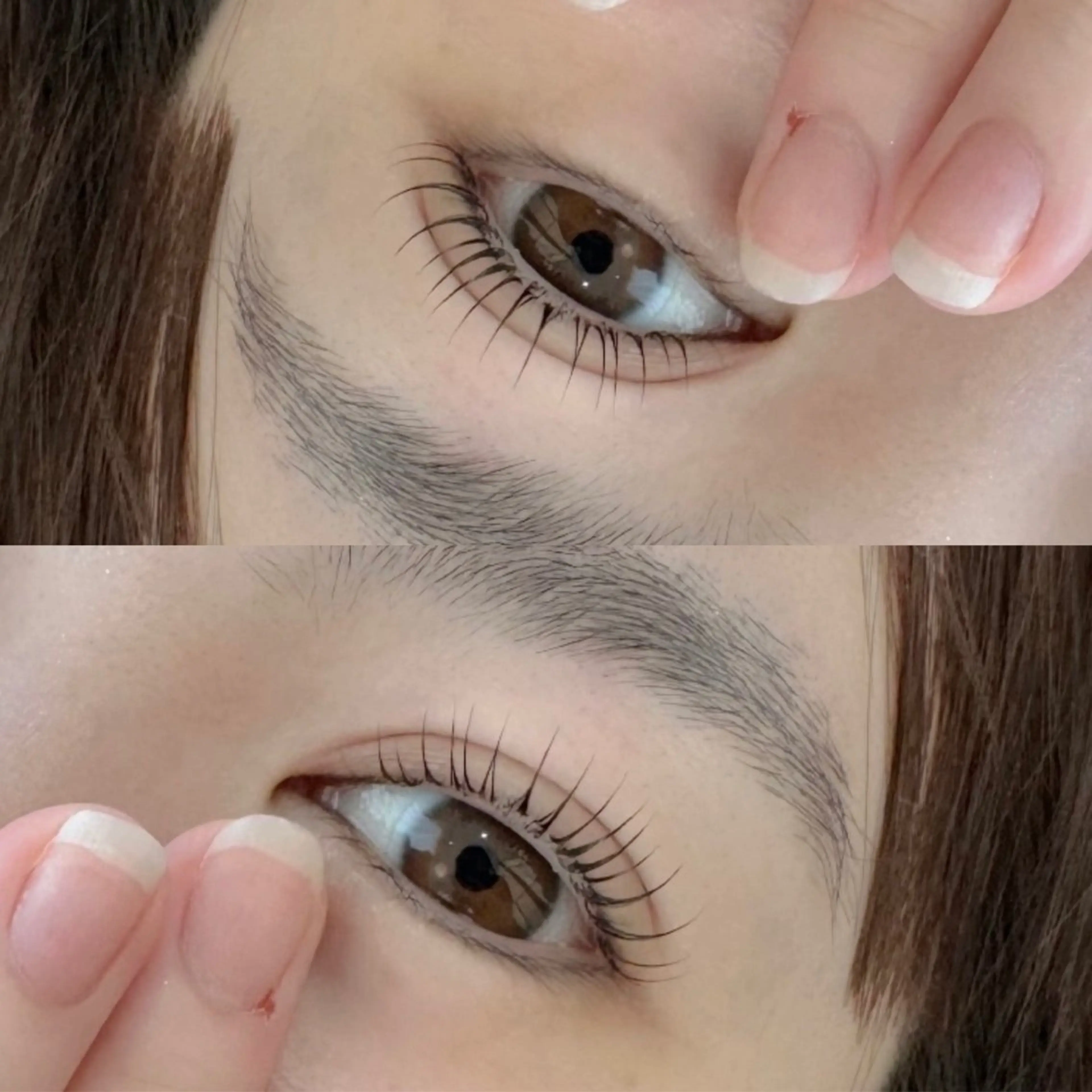 上下まつげパーマの写真