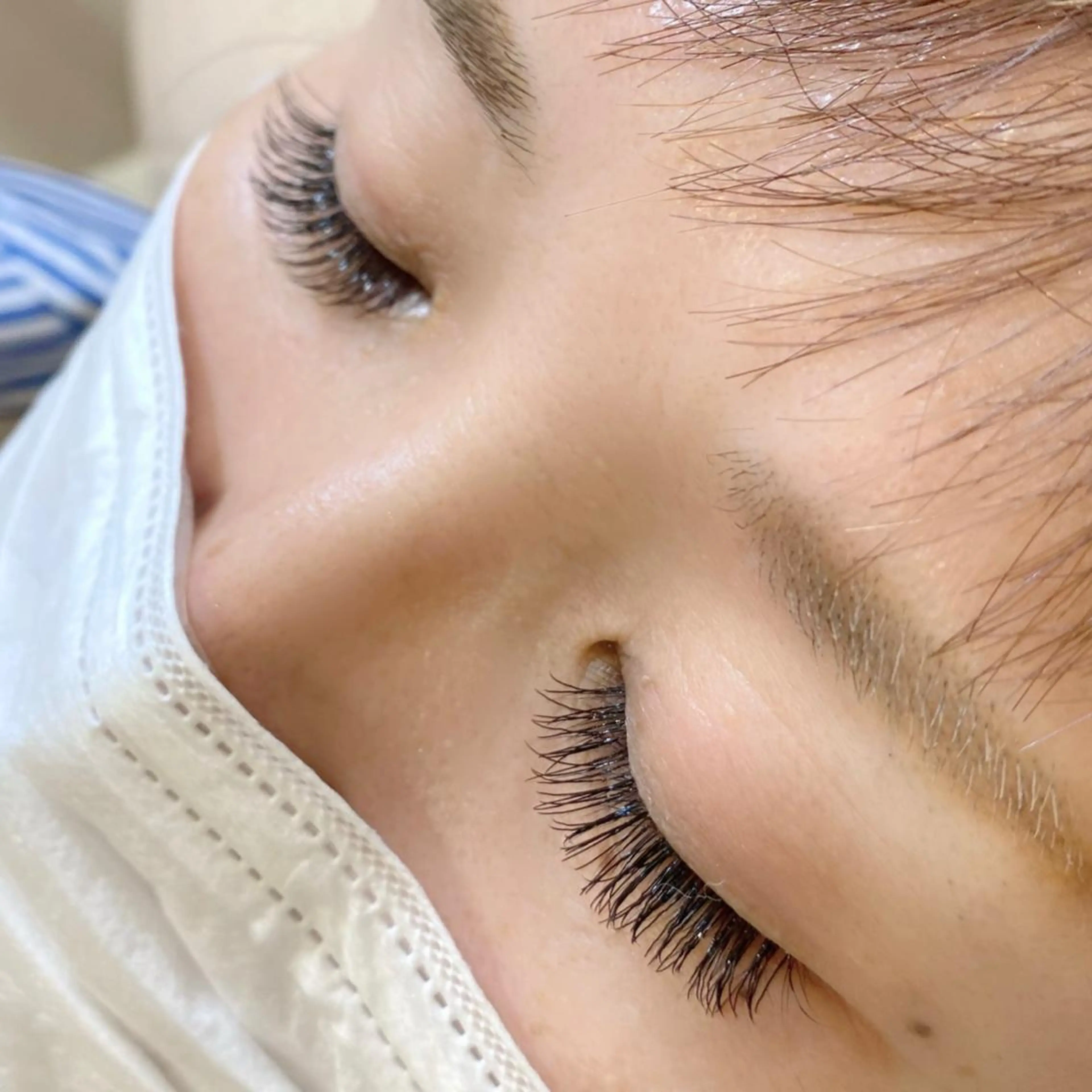 マツエク・マツパ フラットラッシュ ナチュラル Dolce eye lash ねごろのマツエク・マツパデザイン