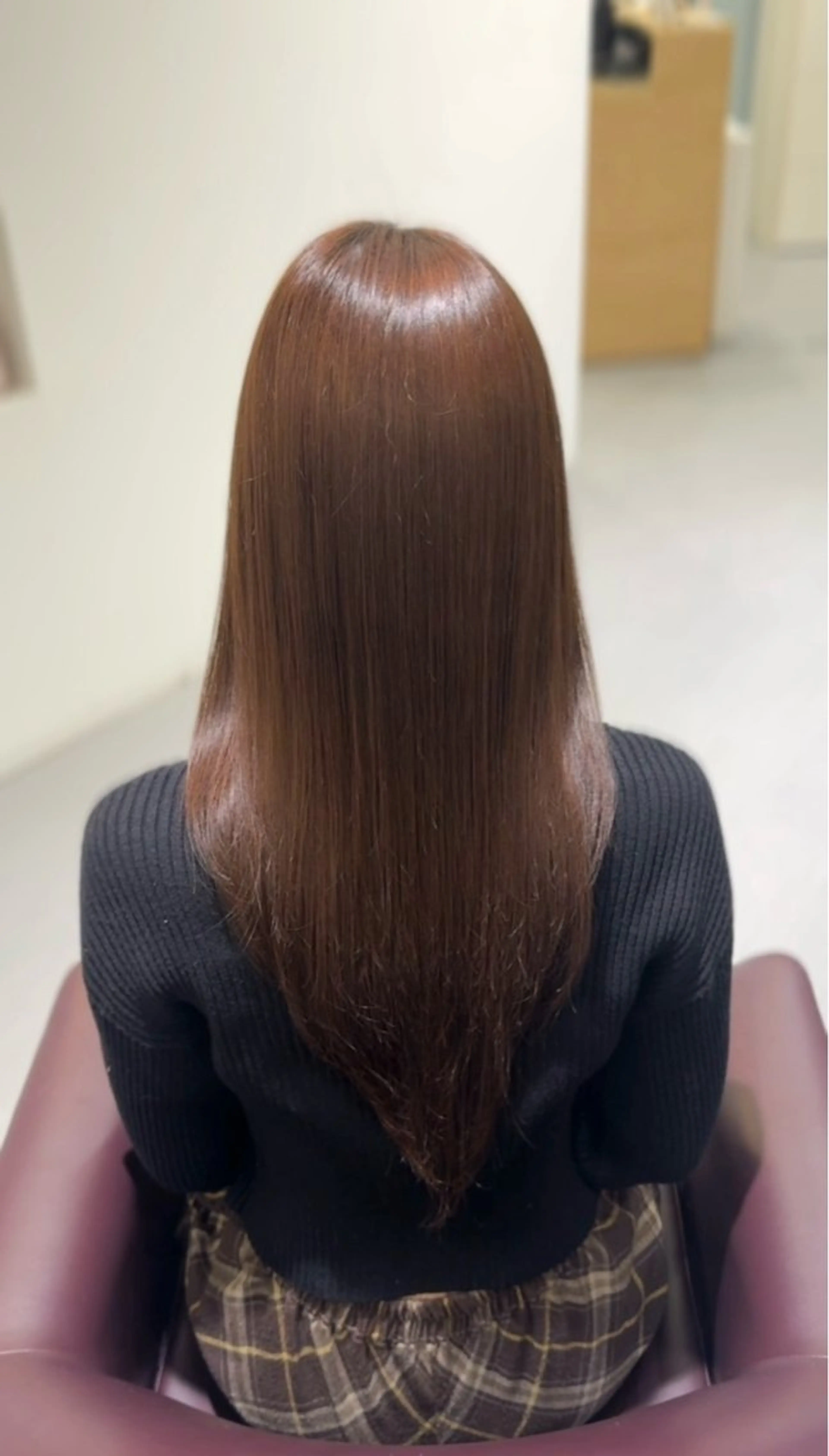 ロング カット トリートメント ️🫧透明感カラー& 髪質改善🎀いさきのヘアスタイル