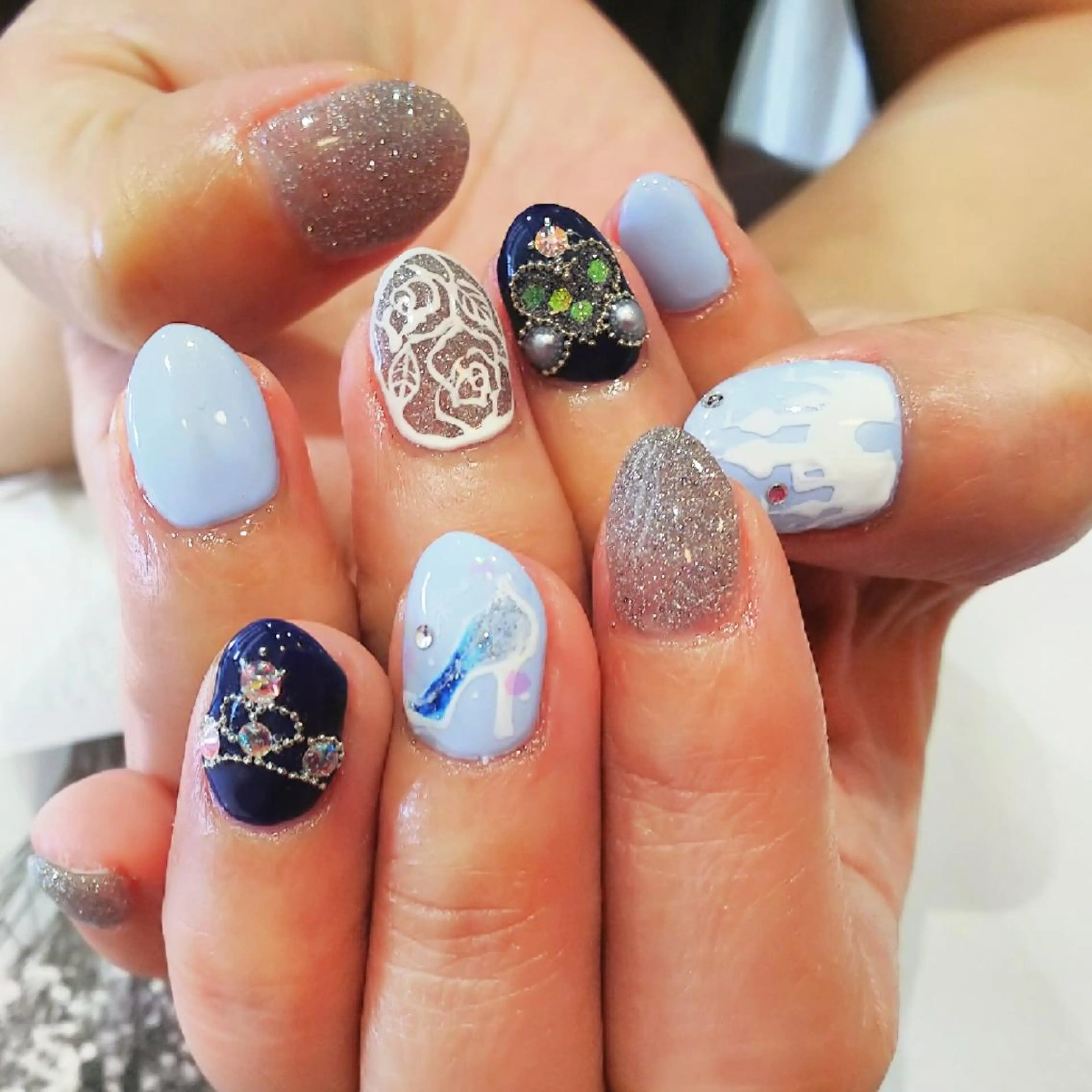 ネイル ハンドネイル Ne naiL ruricoのネイルデザイン