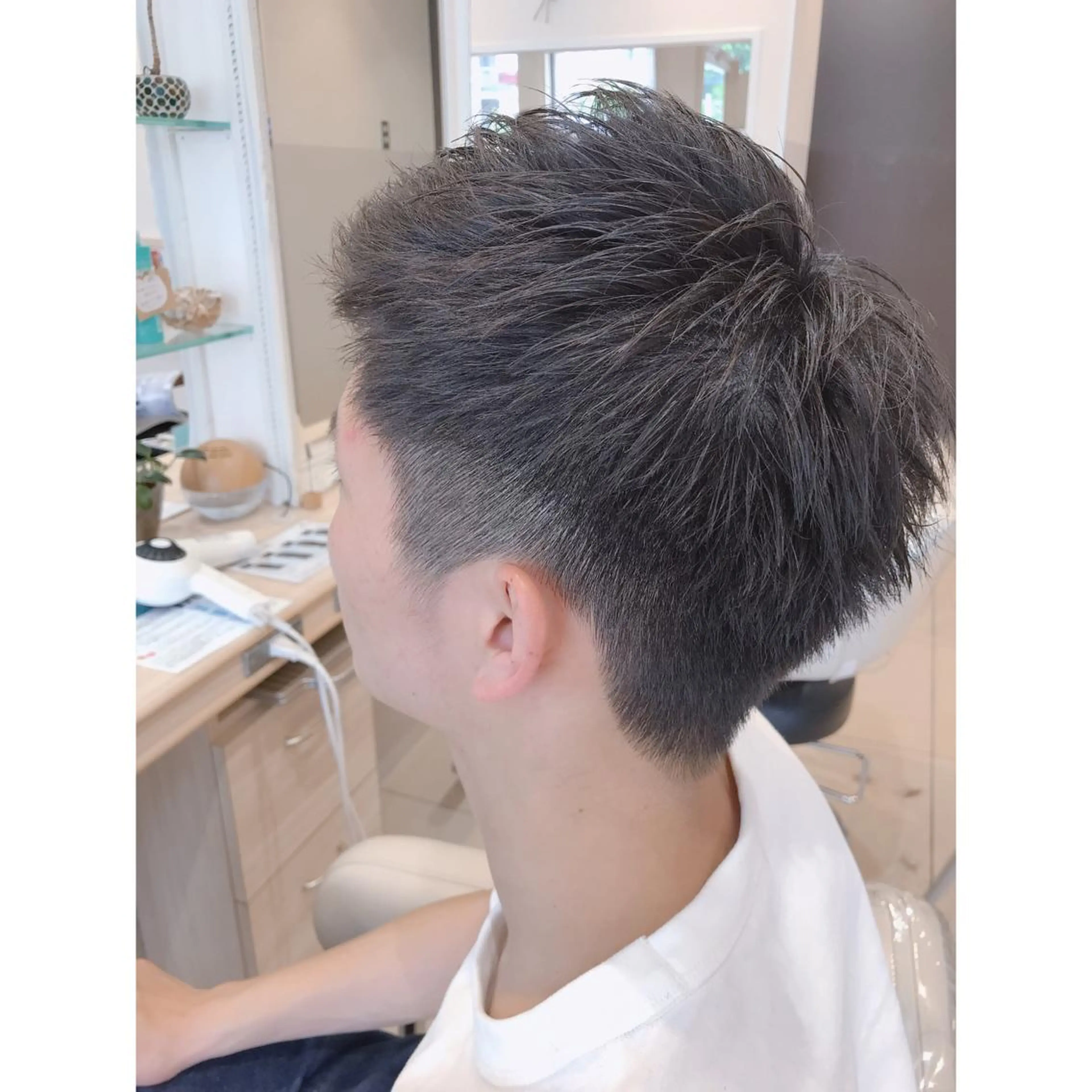 ショート メンズ 髪質改善/茅ヶ崎 マツモト リョウのヘアスタイル