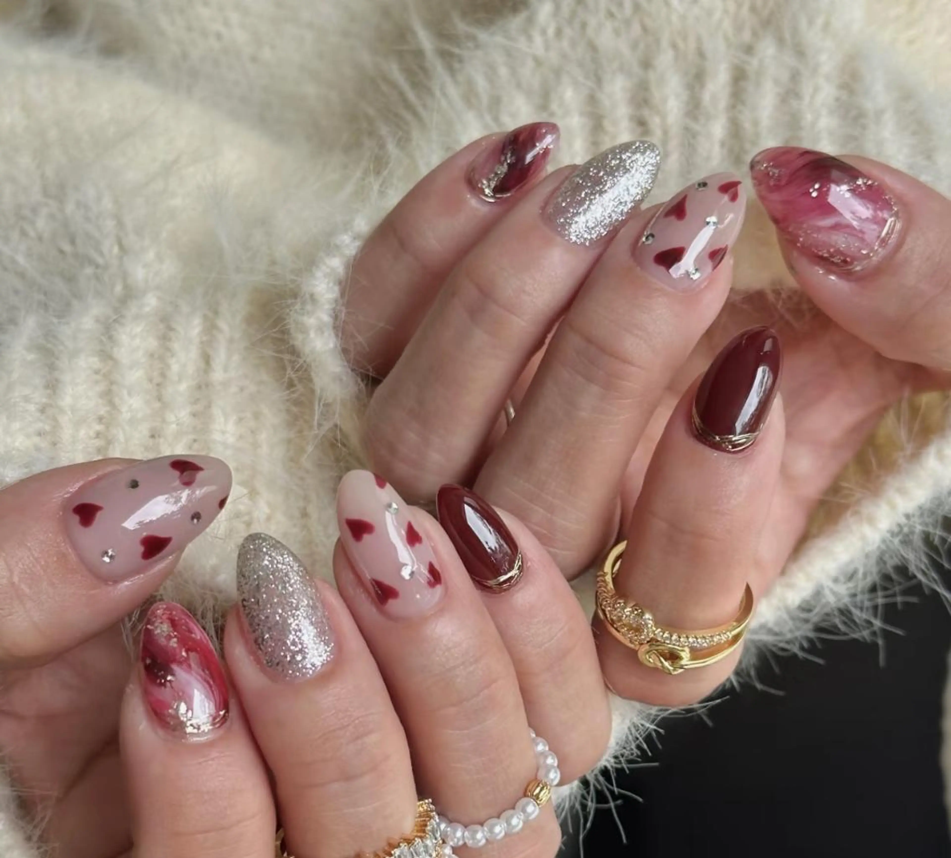 ネイル ハンドネイル ハンドケア 🍑 momo_nailのネイルデザイン