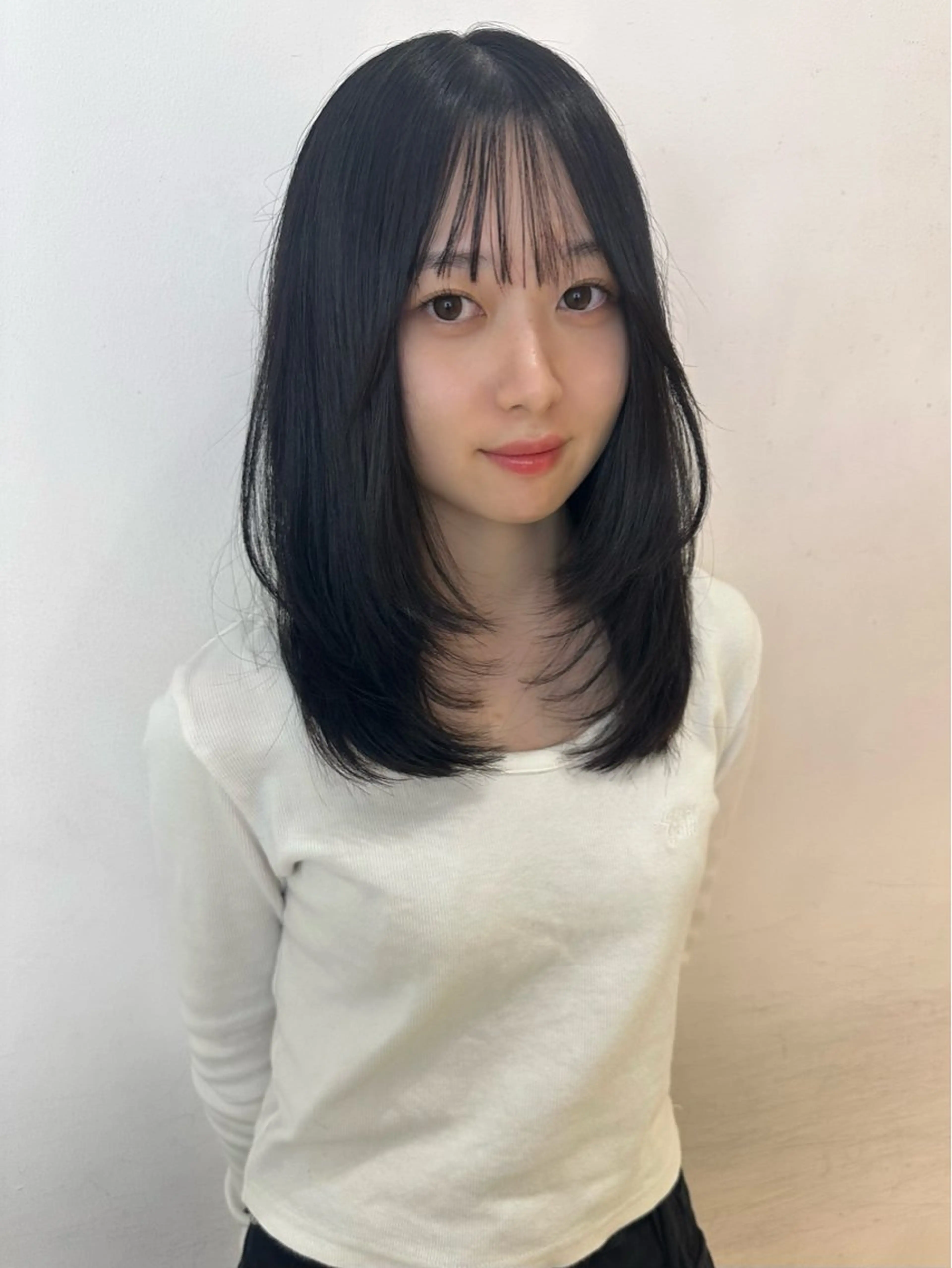 ミディアム 'axis hinaのヘアスタイル