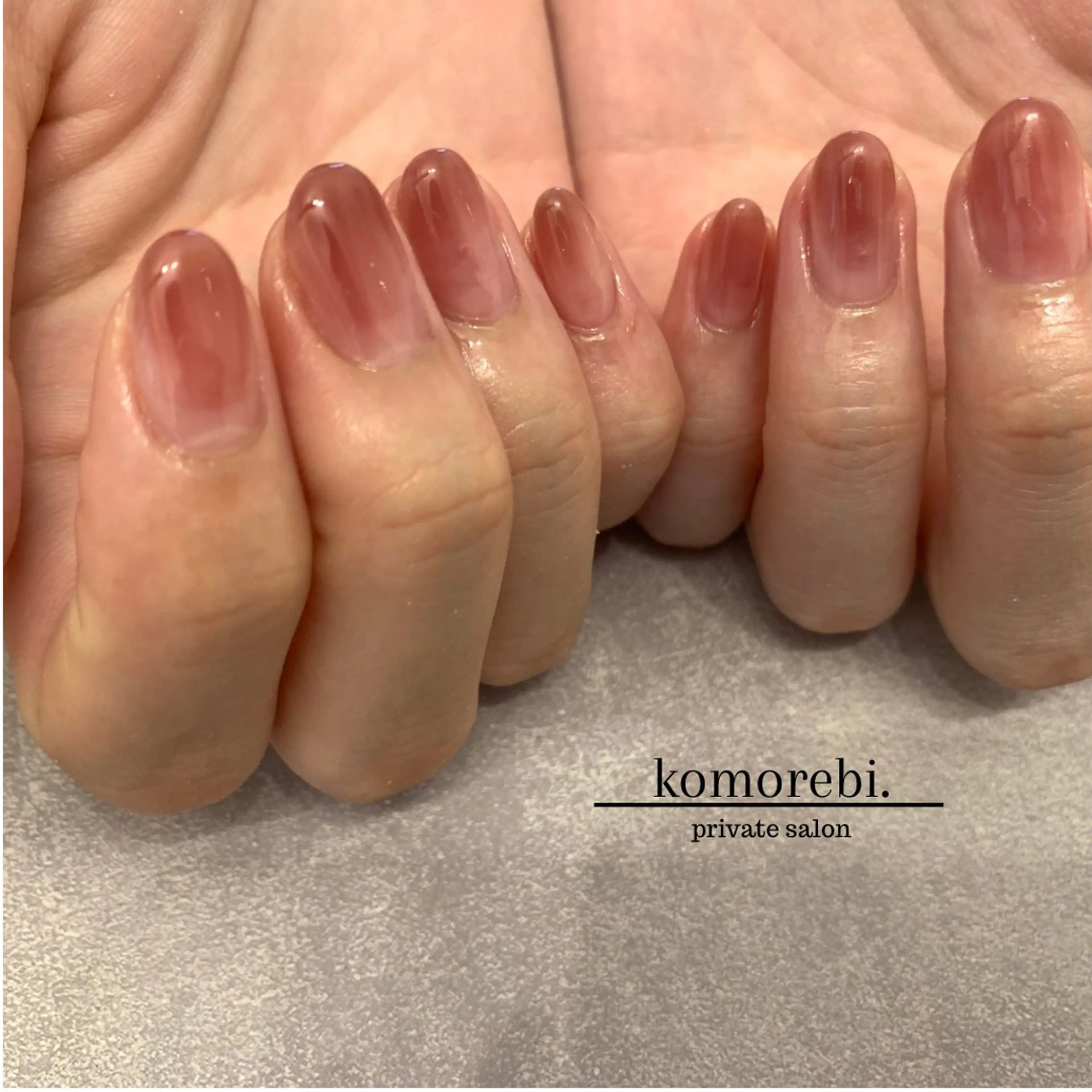 ネイル komorebi. 小峯 真実のネイルデザイン