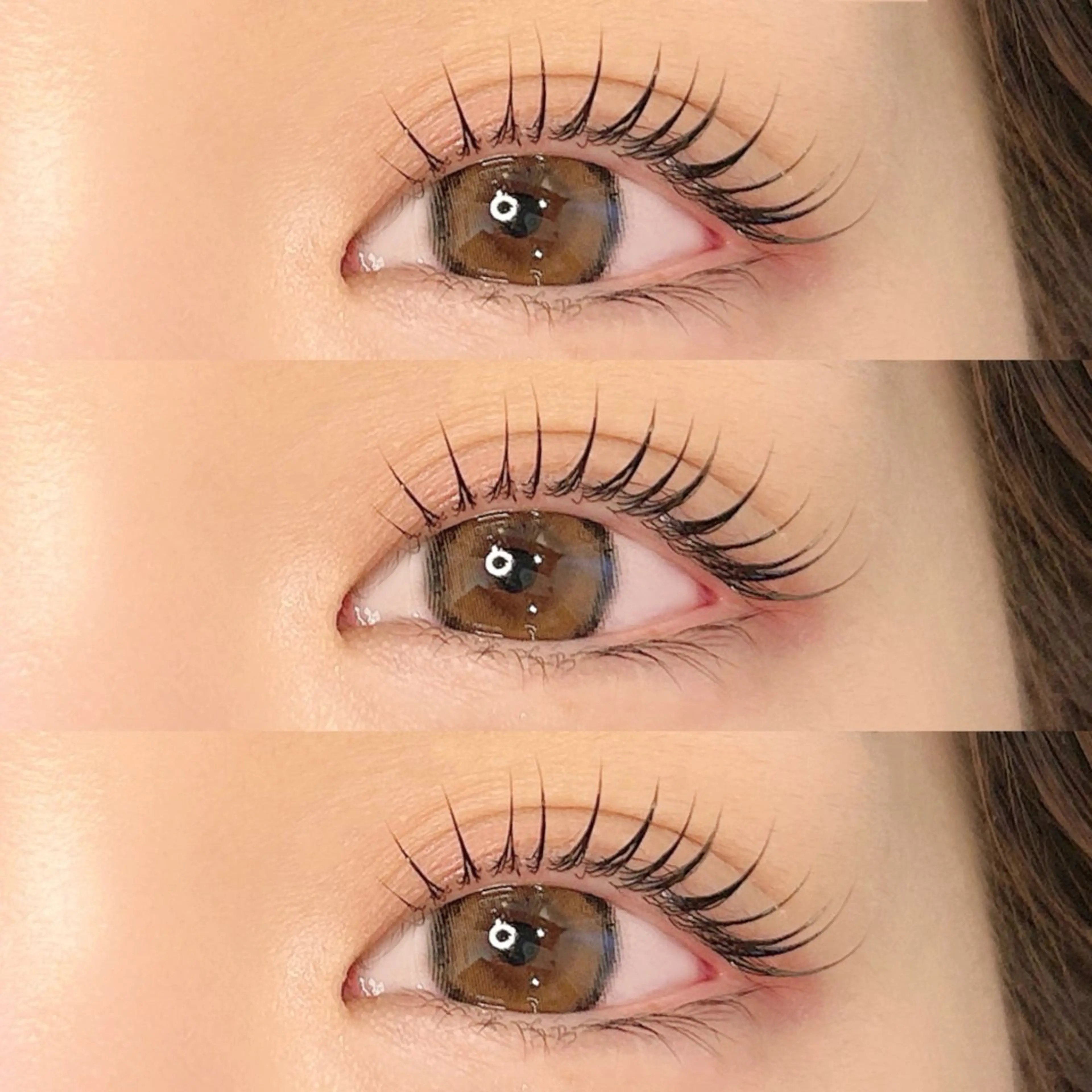 【ご新規様】オーダーメイドまつ毛パーマ(コーティング付き)＋アイシャンプー&トリートメントの写真