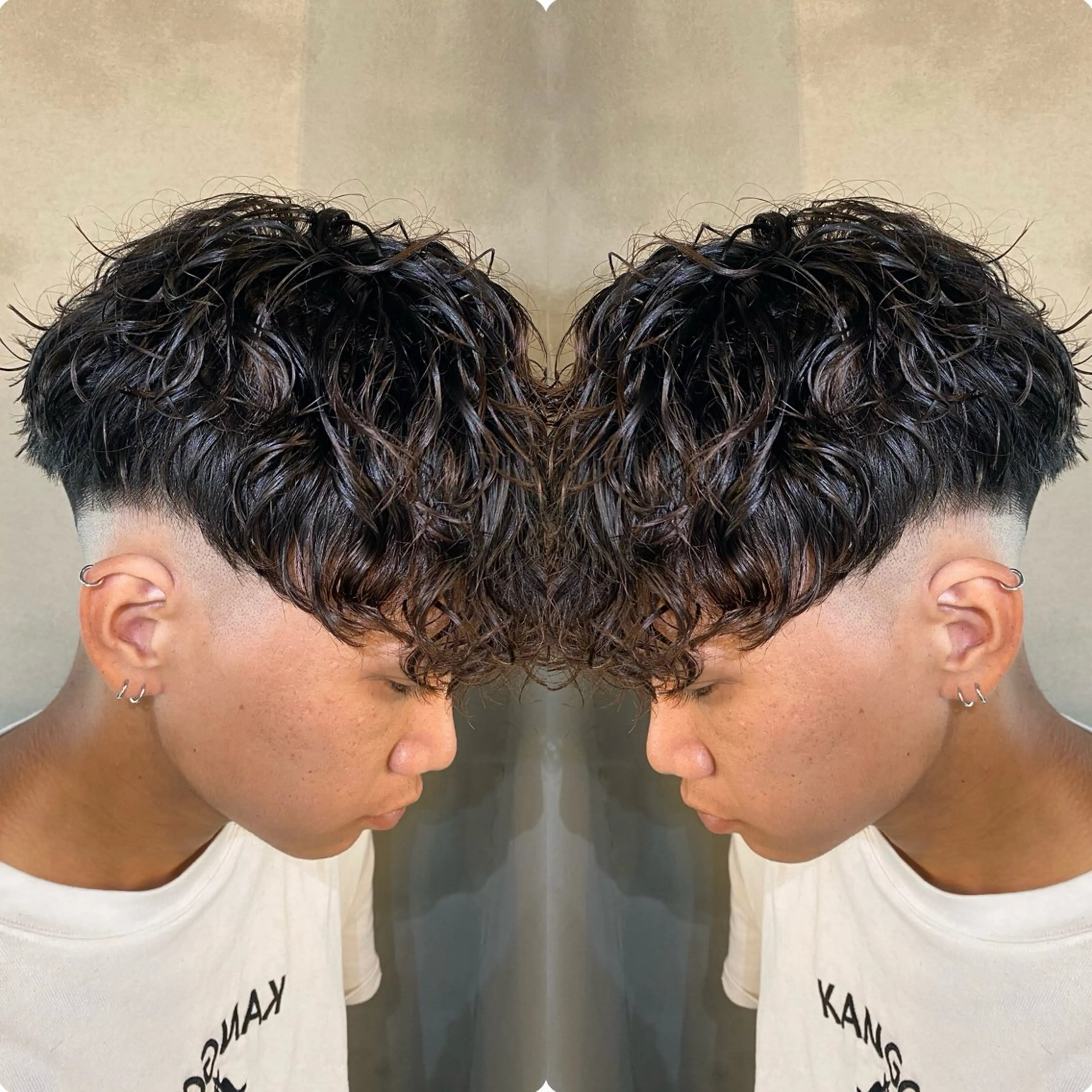 ショート 👑曲がる縮毛矯正 /パーマ👑ショウのヘアスタイル