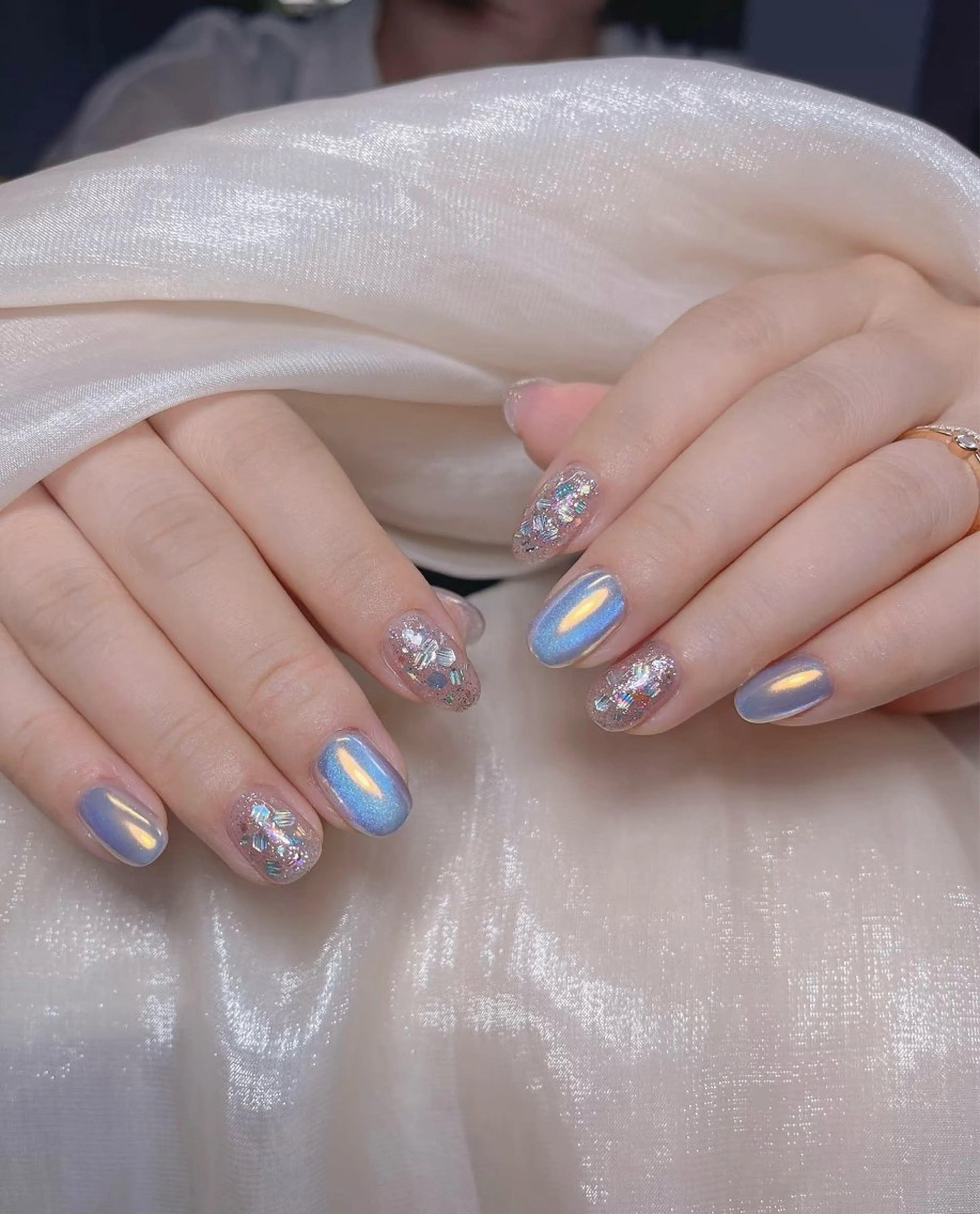 【自爪ジェル】チ-ク＋マグネット/マグネット＋オ-ロラワンカラ8980→5980の写真