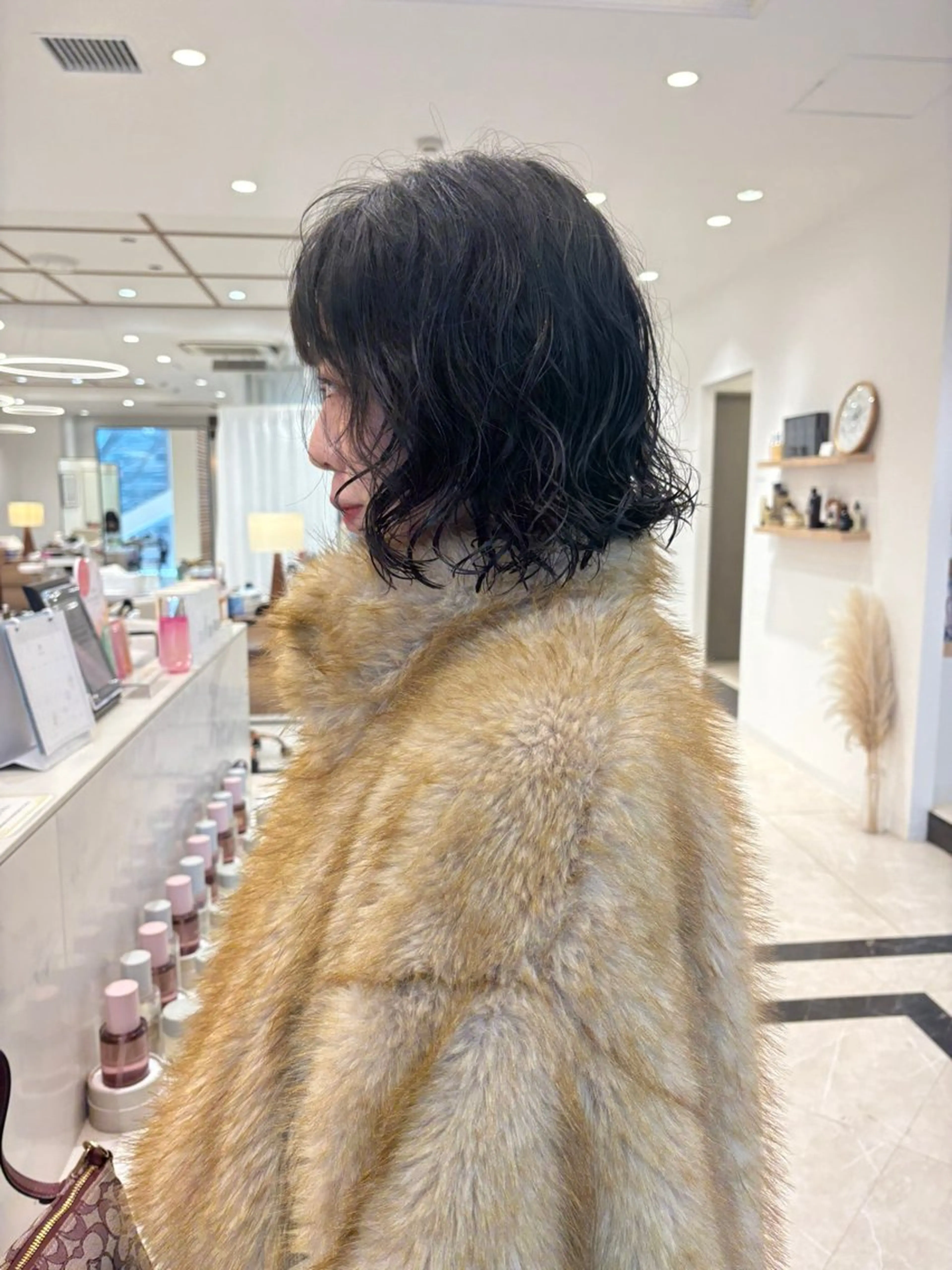 ミディアム パーマ カット パーマ メンズヘア/レイヤー /ボブ山内春輝のヘアスタイル