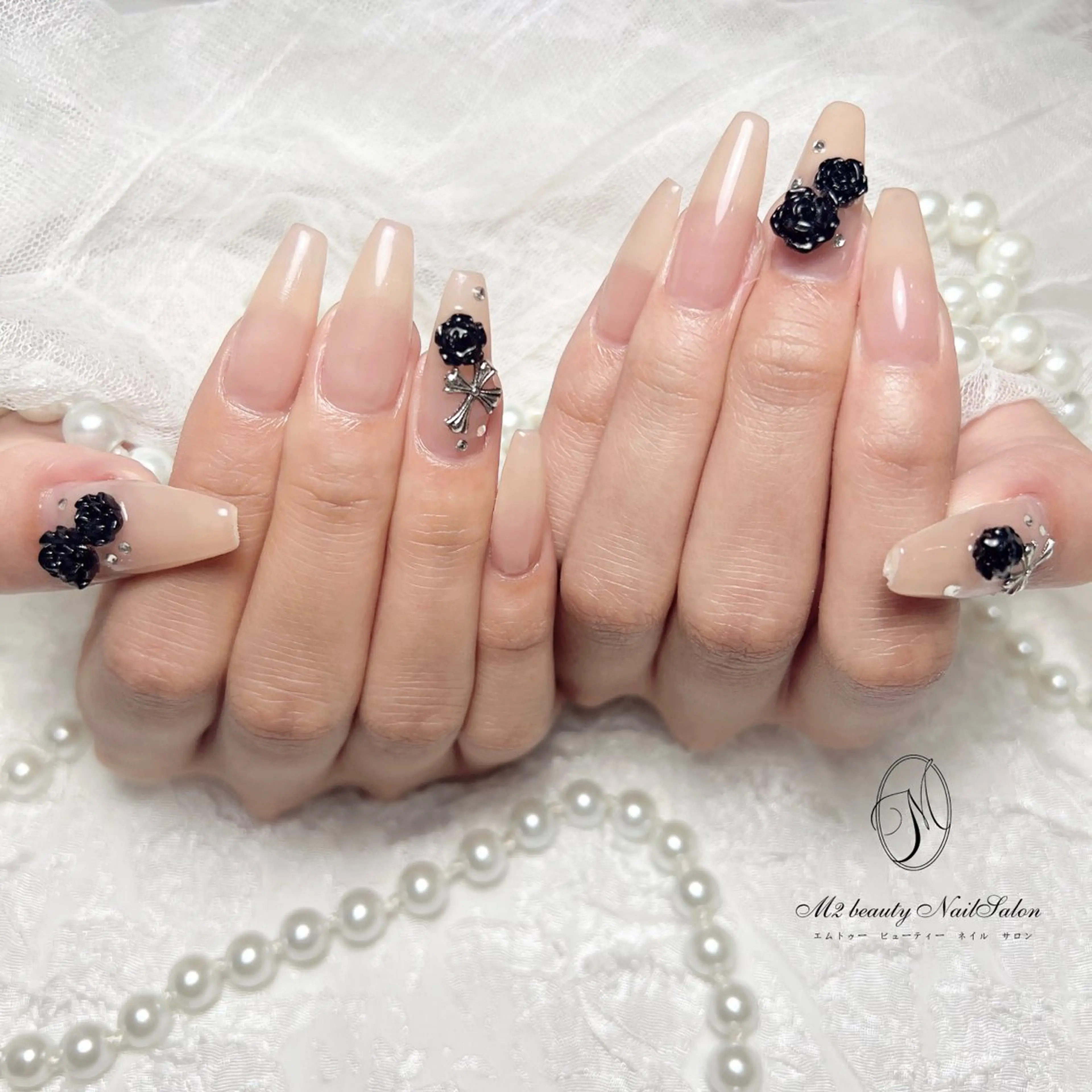 ネイル ワンカラーネイル ハンドネイル M2beauty Renaのネイルデザイン