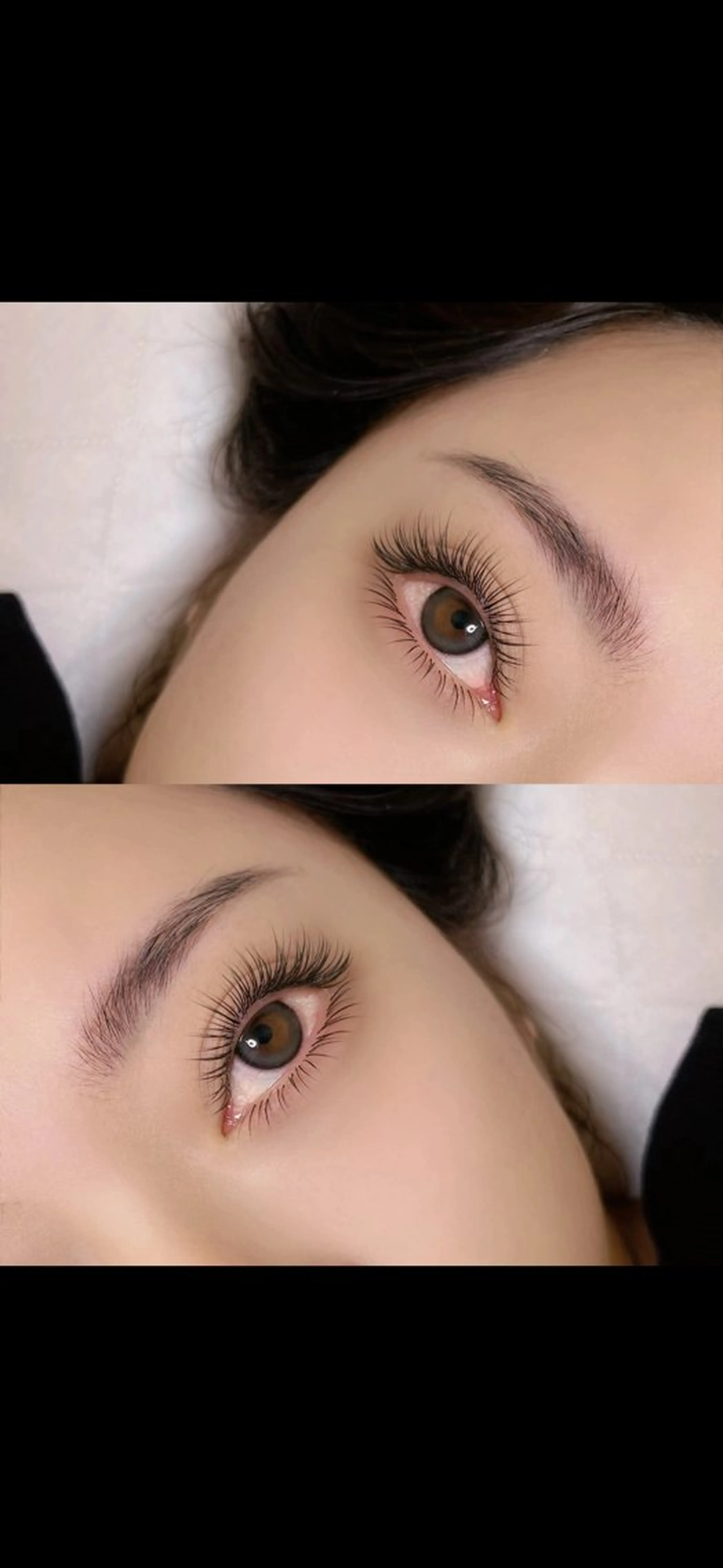 （マツエク）フラットラッシュ140本L E D無料の写真