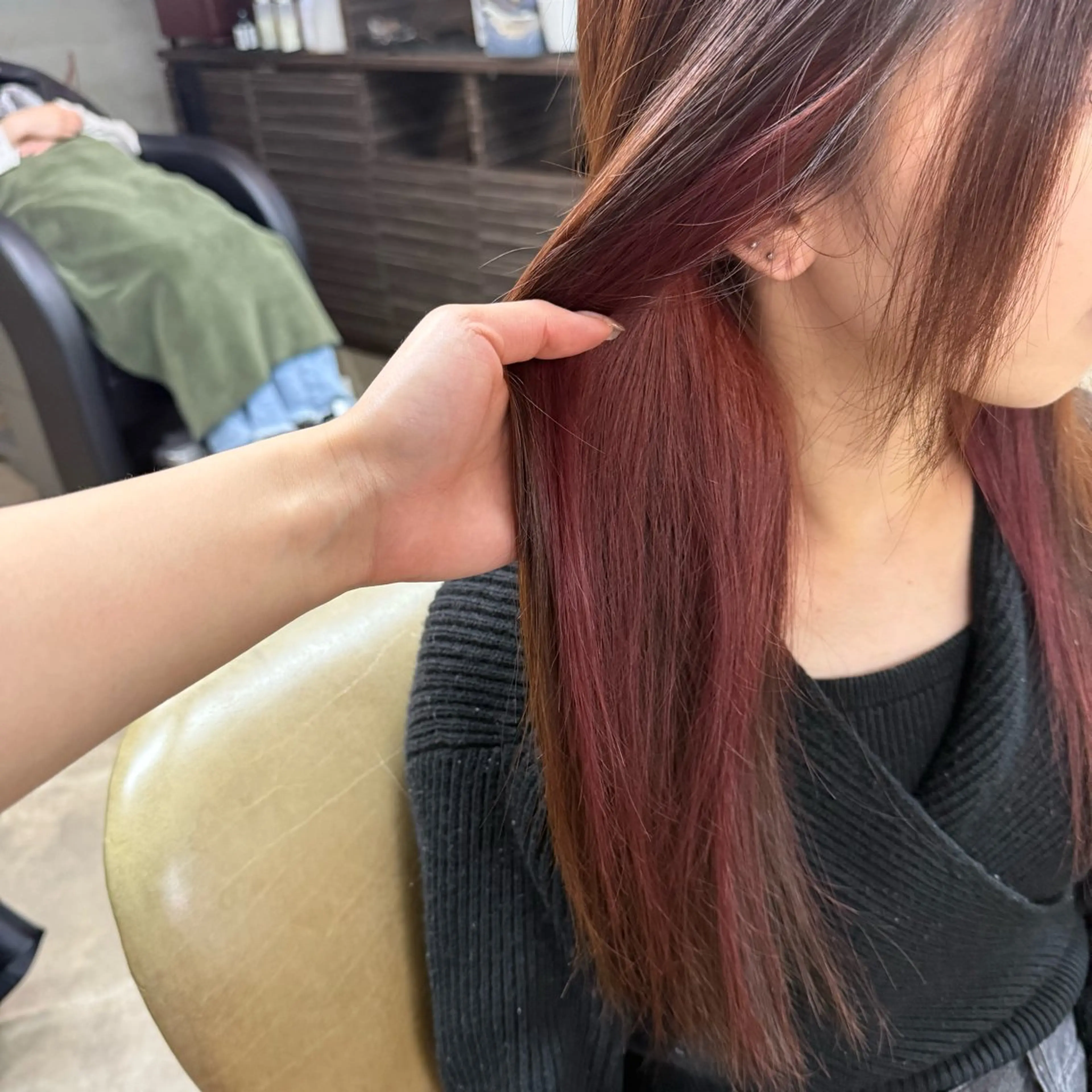 ロング ヘアカラー Blast Erikaのヘアスタイル